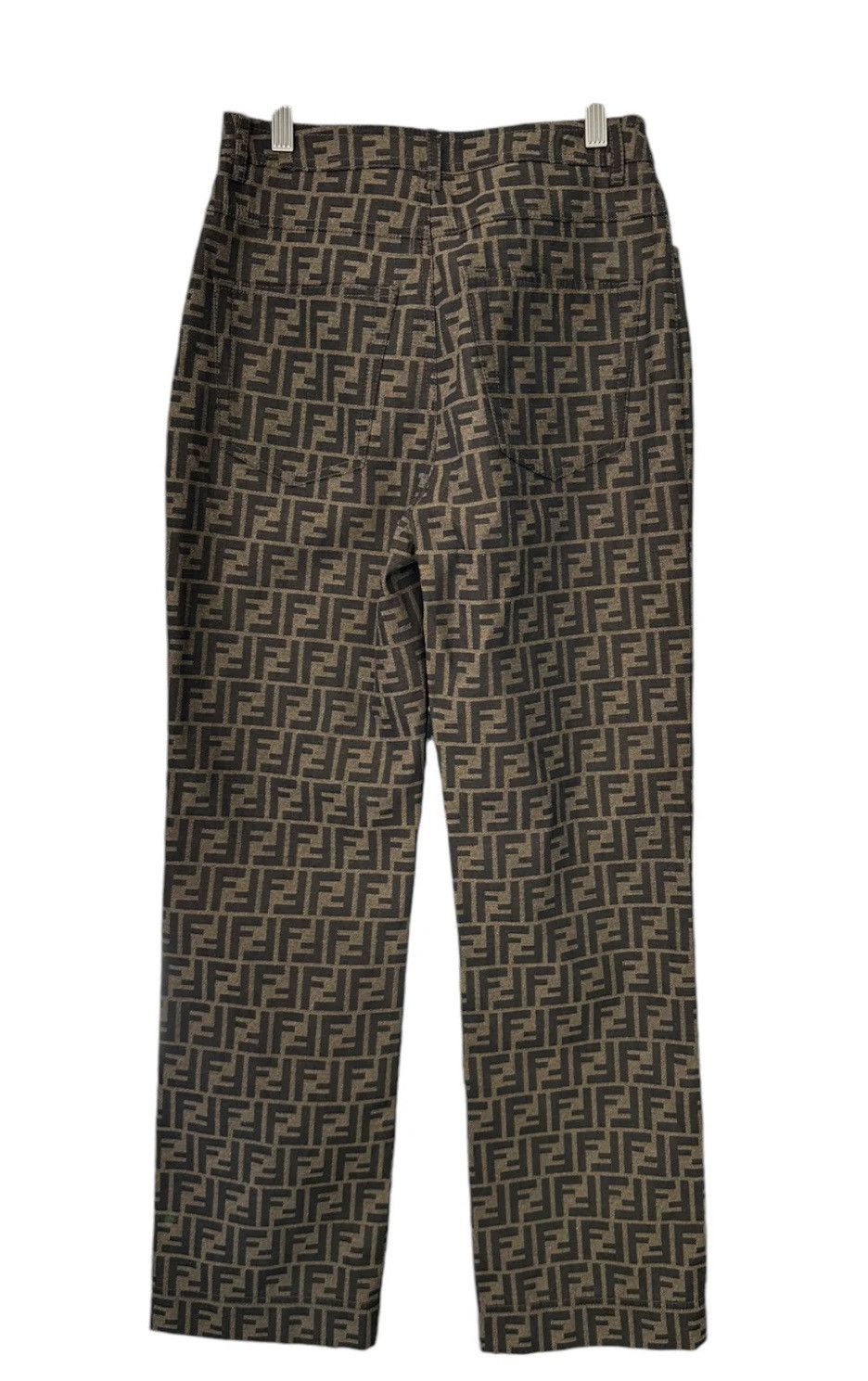 Fendi Fendi Zucca Trousers Size 40FR Size 28" / US 6 / IT 42 - 2 Thumbnail