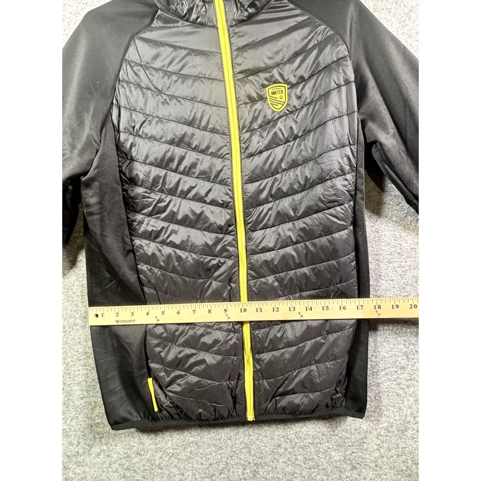 Vintage VINTAGE New Mexico United MLS Men's Jacket Full Zip Black Yellow Size Medium Size US M / EU 48-50 / 2 - 3 Thumbnail