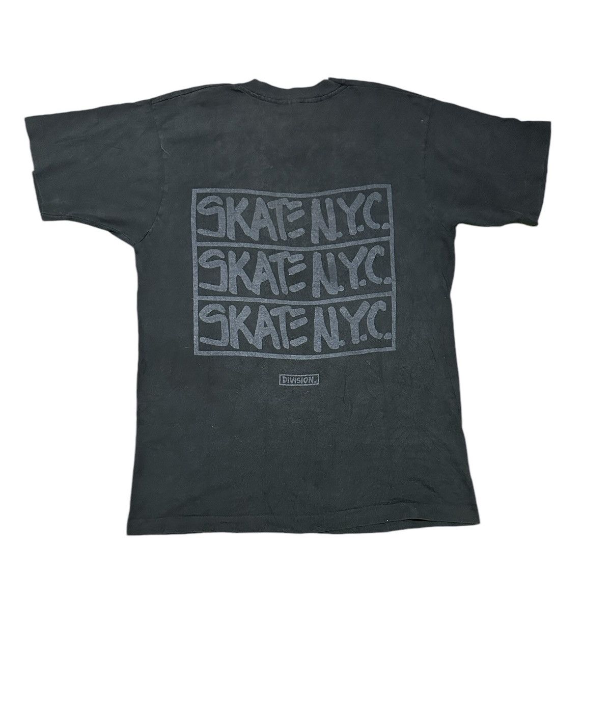 Vintage Vtg 90s Skate NYC tee Size US L / EU 52-54 / 3 - 1 Thumbnail