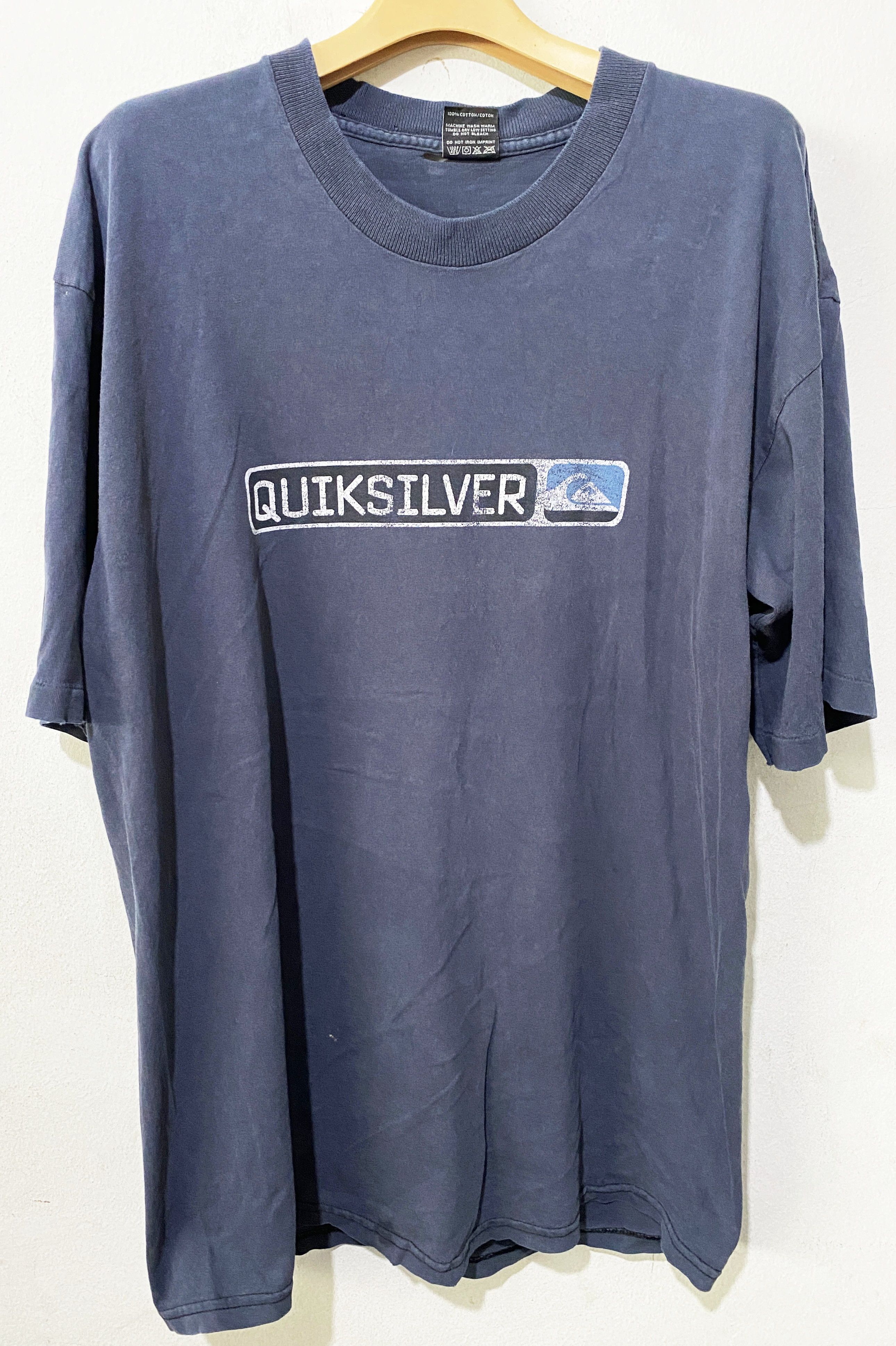 Quiksilver × Vintage Vintage 90s Quiksilver Shirt Size US L / EU 52-54 / 3 - 1 Thumbnail
