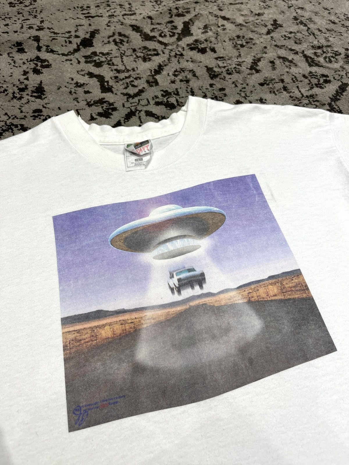 Vintage Vintage 90’s Alien Area 51 Size US L / EU 52-54 / 3 - 2 Thumbnail