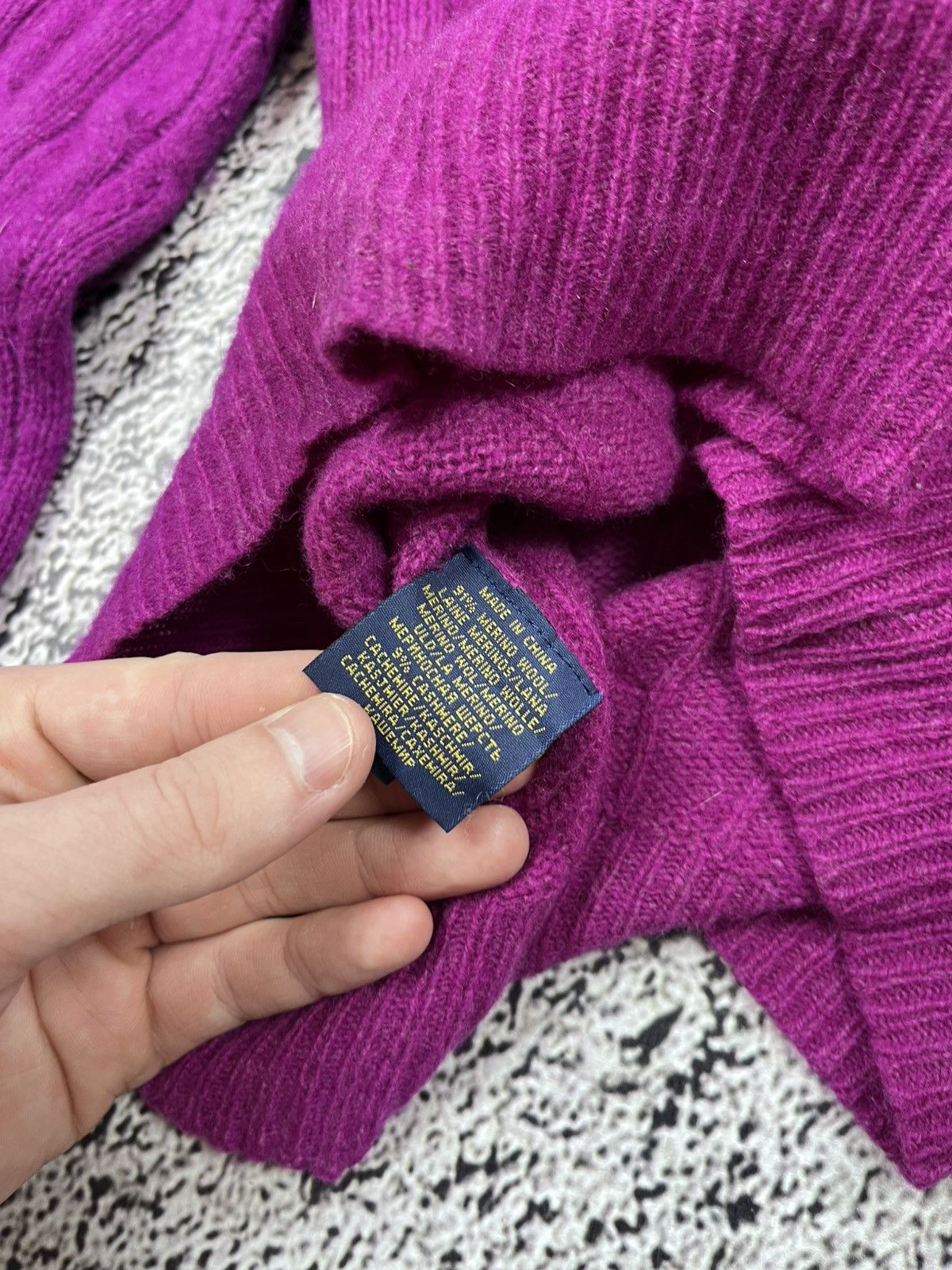 Polo Ralph Lauren VERY RARE POLO RALPH LAUREN SWEATER KNIT LUXURY JAPAN STYLE Size XS / US 0-2 / IT 36-38 - 8 Thumbnail