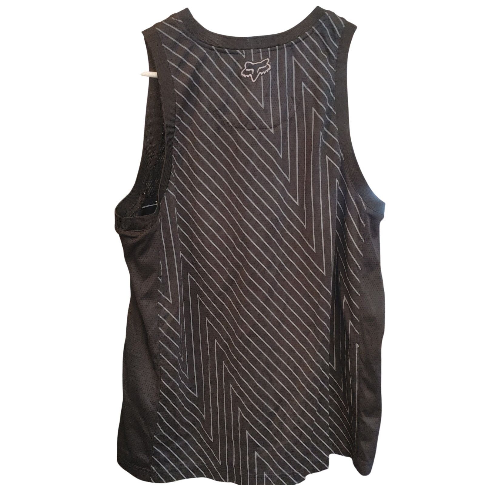 Fox Racing Fox Racing Men's LG Black/Gray Stripe Logo Graphic Jersey Size US L / EU 52-54 / 3 - 2 Thumbnail