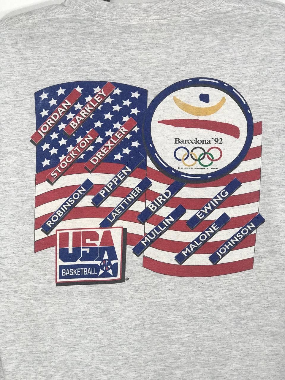 NBA × Vintage Vintage rare Basketball Dream team 1992 Olympic Barcelona Size US L / EU 52-54 / 3 - 14 Thumbnail