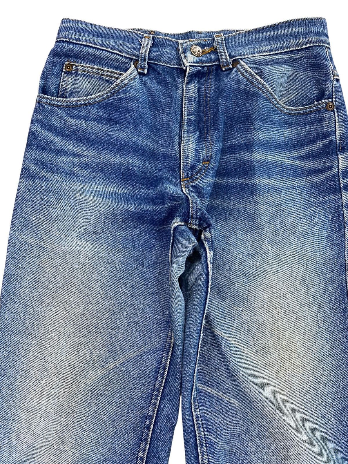 Lee Vintage Lee Brand Blues Wash Patchwork Loose Jeans Size US 28 / EU 44 - 2 Thumbnail