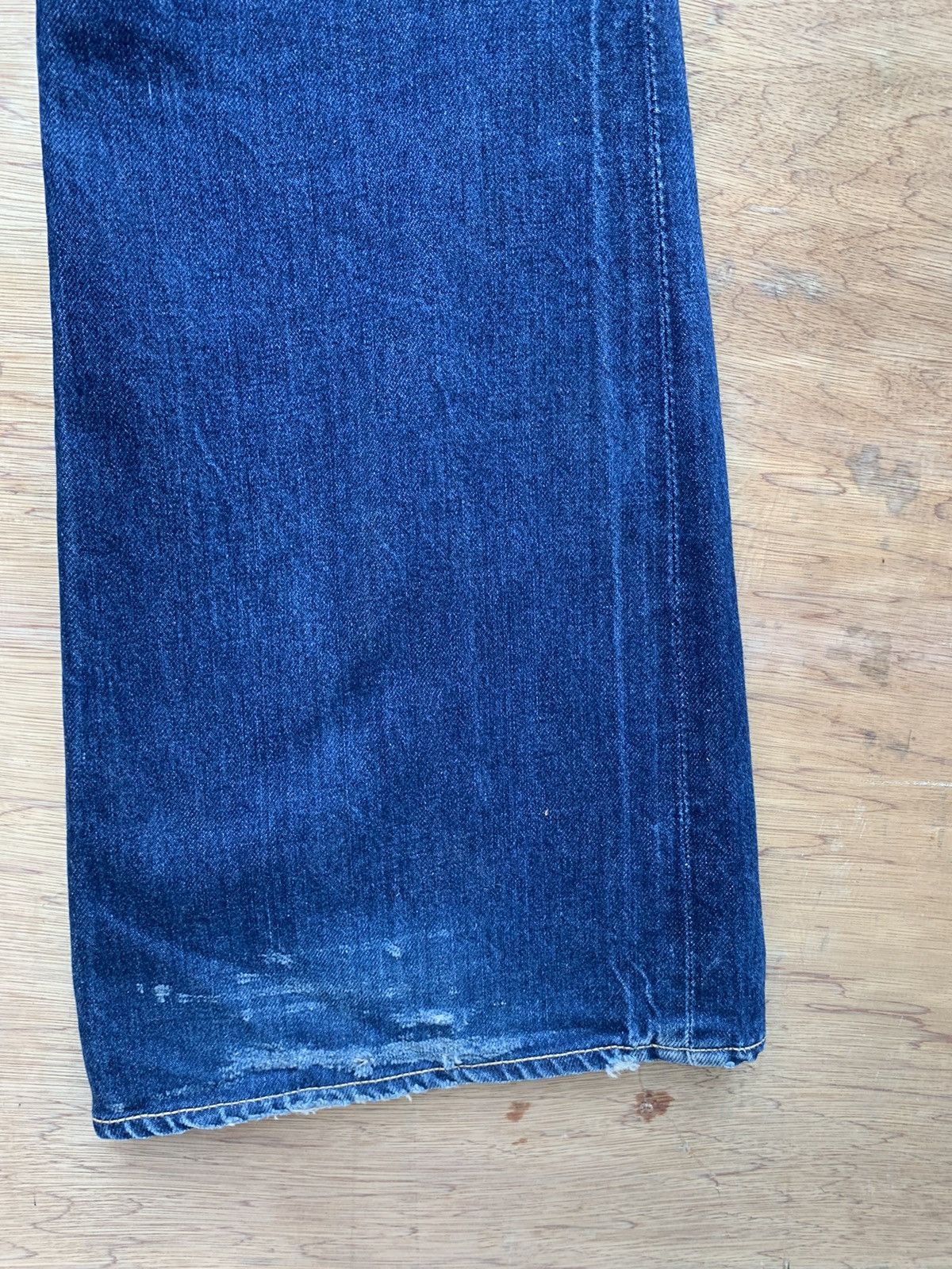 Edwin × Vintage Vintage Edwin Super Flare Bush Pant Bell Bottom Denim Size US 28 / EU 44 - 17 Thumbnail