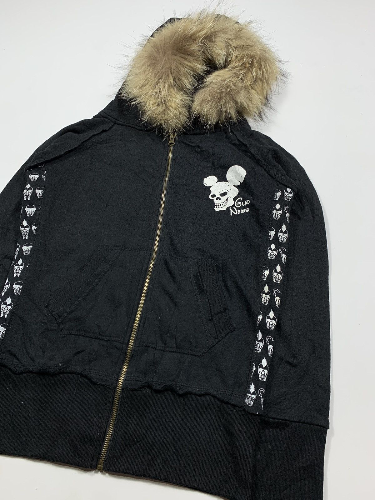 Beauty Beast × If Six Was Nine × Japanese Brand faux fur hoodie Glad News Size US M / EU 48-50 / 2 - 3 Thumbnail
