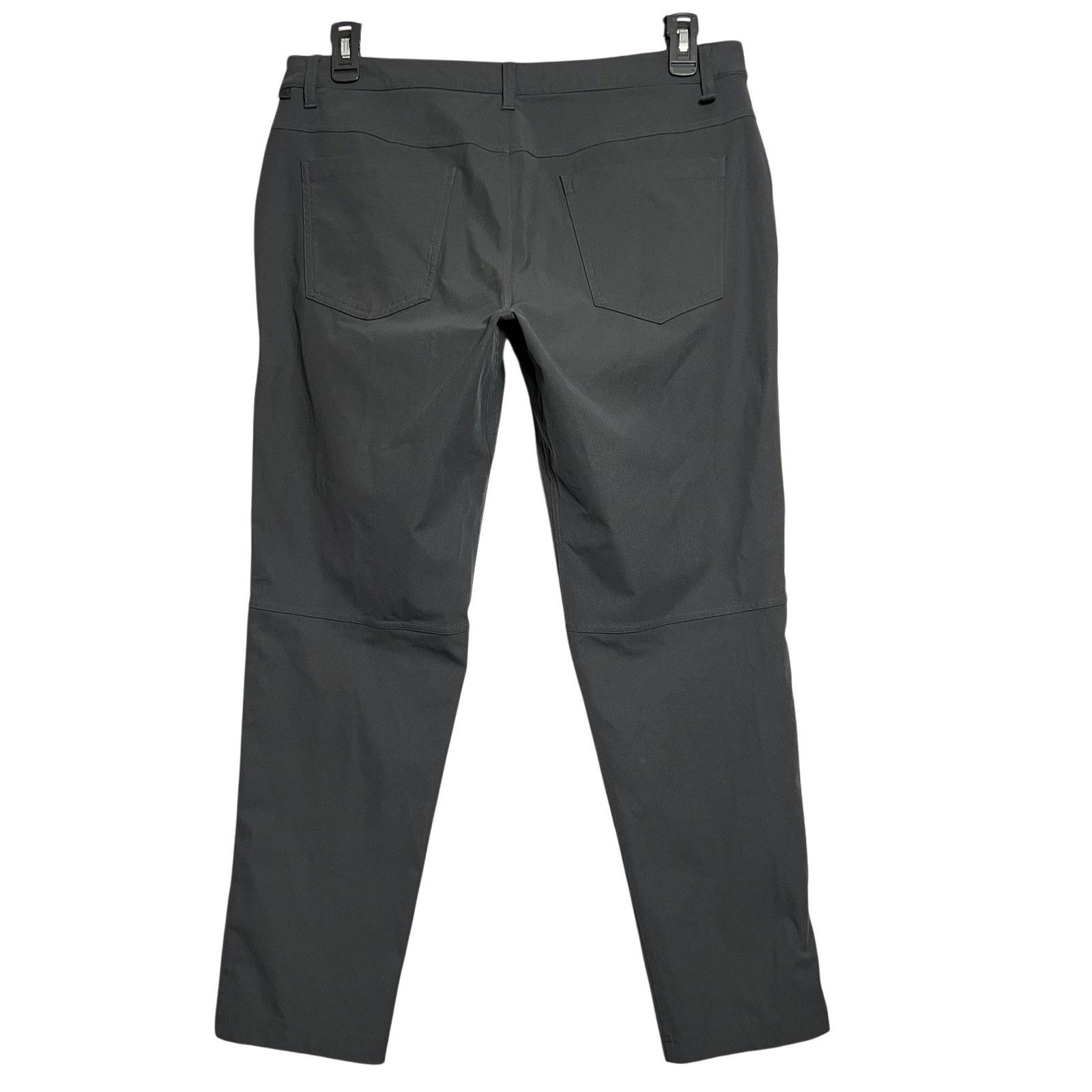 Lululemon Lululemon ABC Slim Fit Warpstreme Chino Black Gray 34x28 Size US 34 / EU 50 - 2 Thumbnail