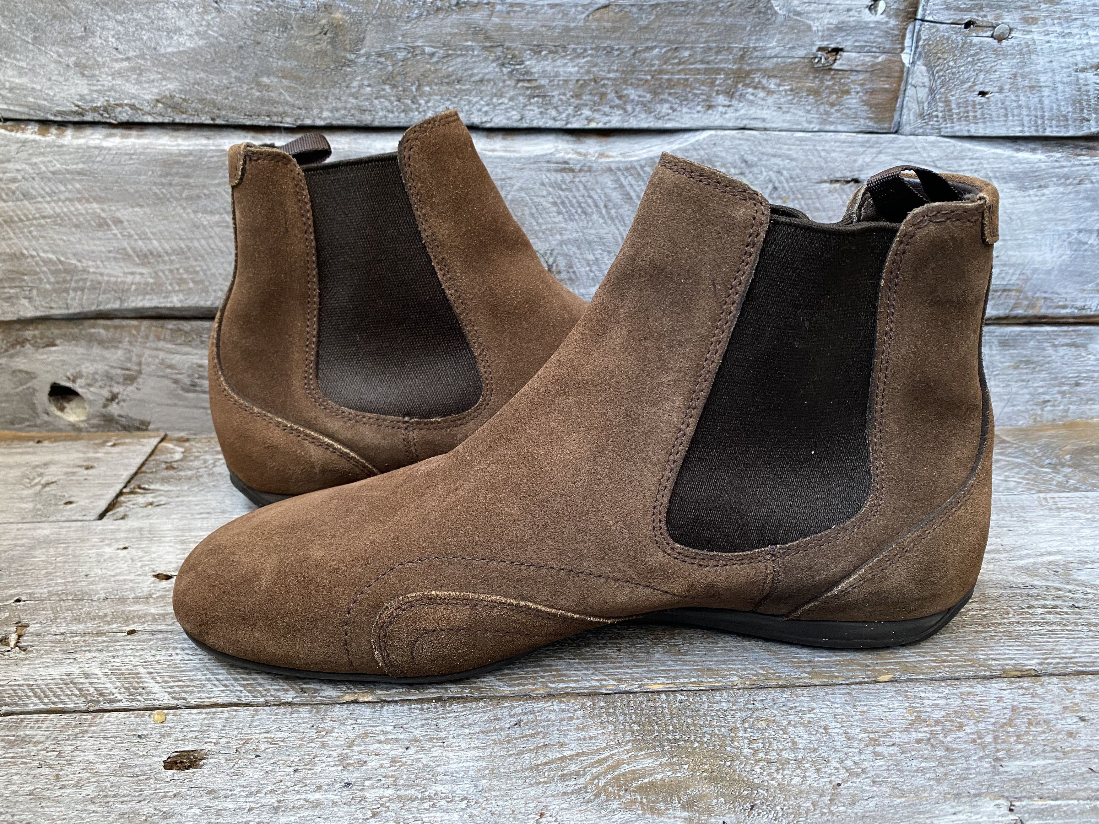 Prada Prada chelsea suede boots sz uk6.5 Size US 7.5 / EU 40-41 - 10 Thumbnail