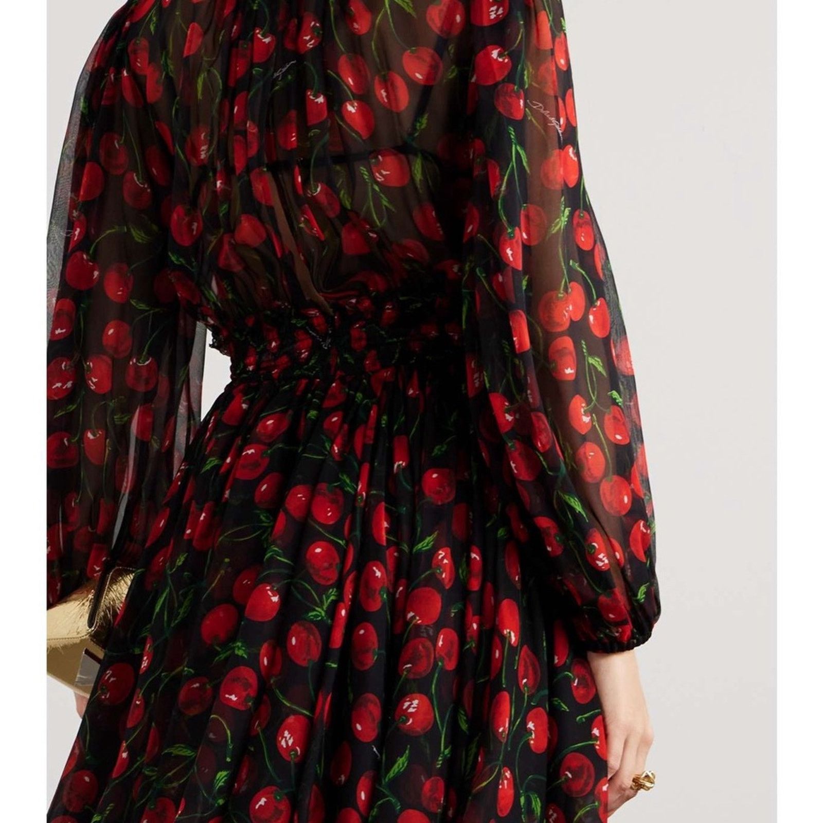 Dolce & Gabbana NEW!! Dolce&Gabbana silk dress size 44IT or 8 US 3560$ Size M / US 6-8 / IT 42-44 - 5 Thumbnail
