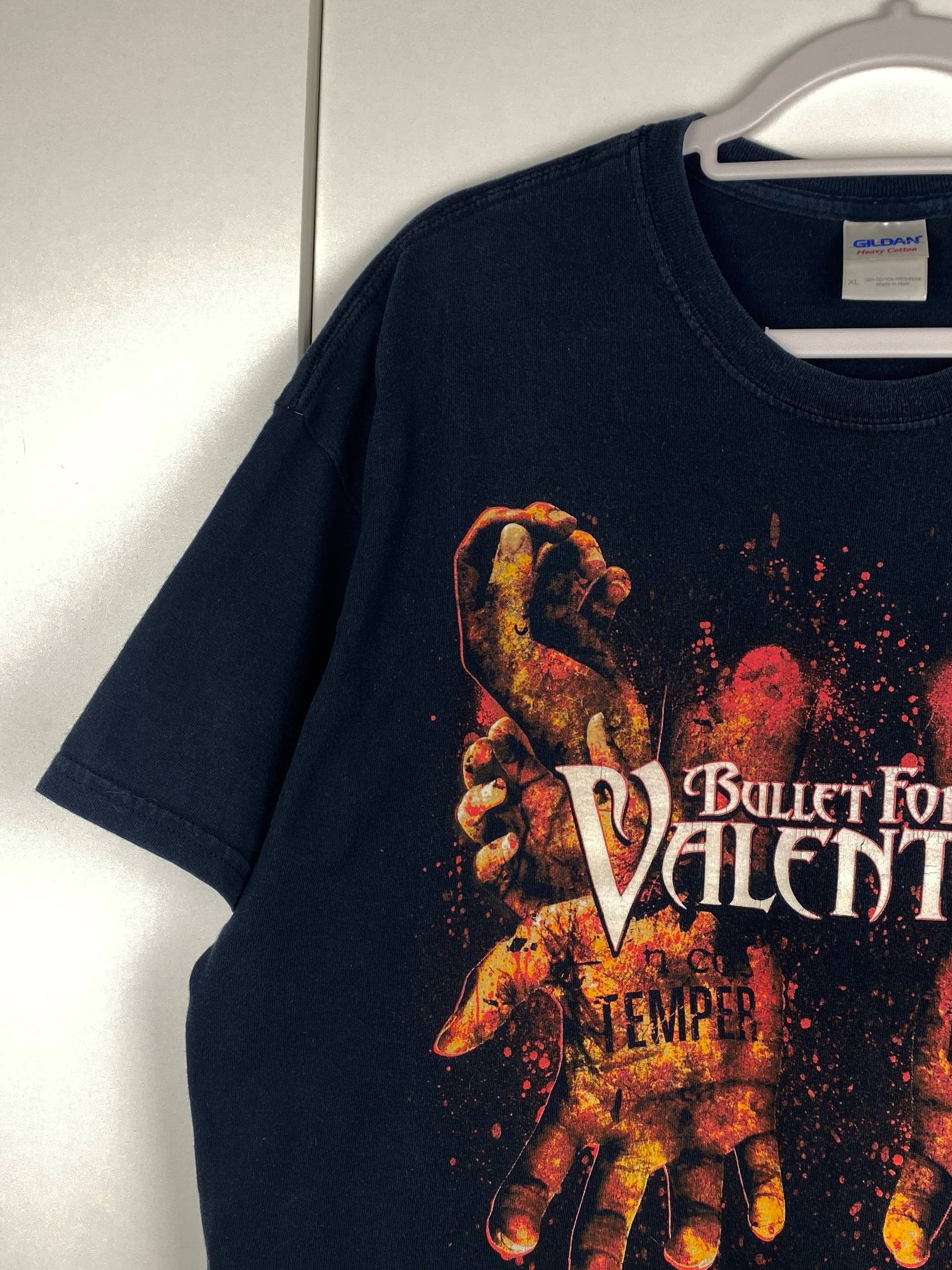 Band Tees Vintage Bullet For My Valentine 00s Temper Graphic Tee Size US XL / EU 56 / 4 - 2 Thumbnail