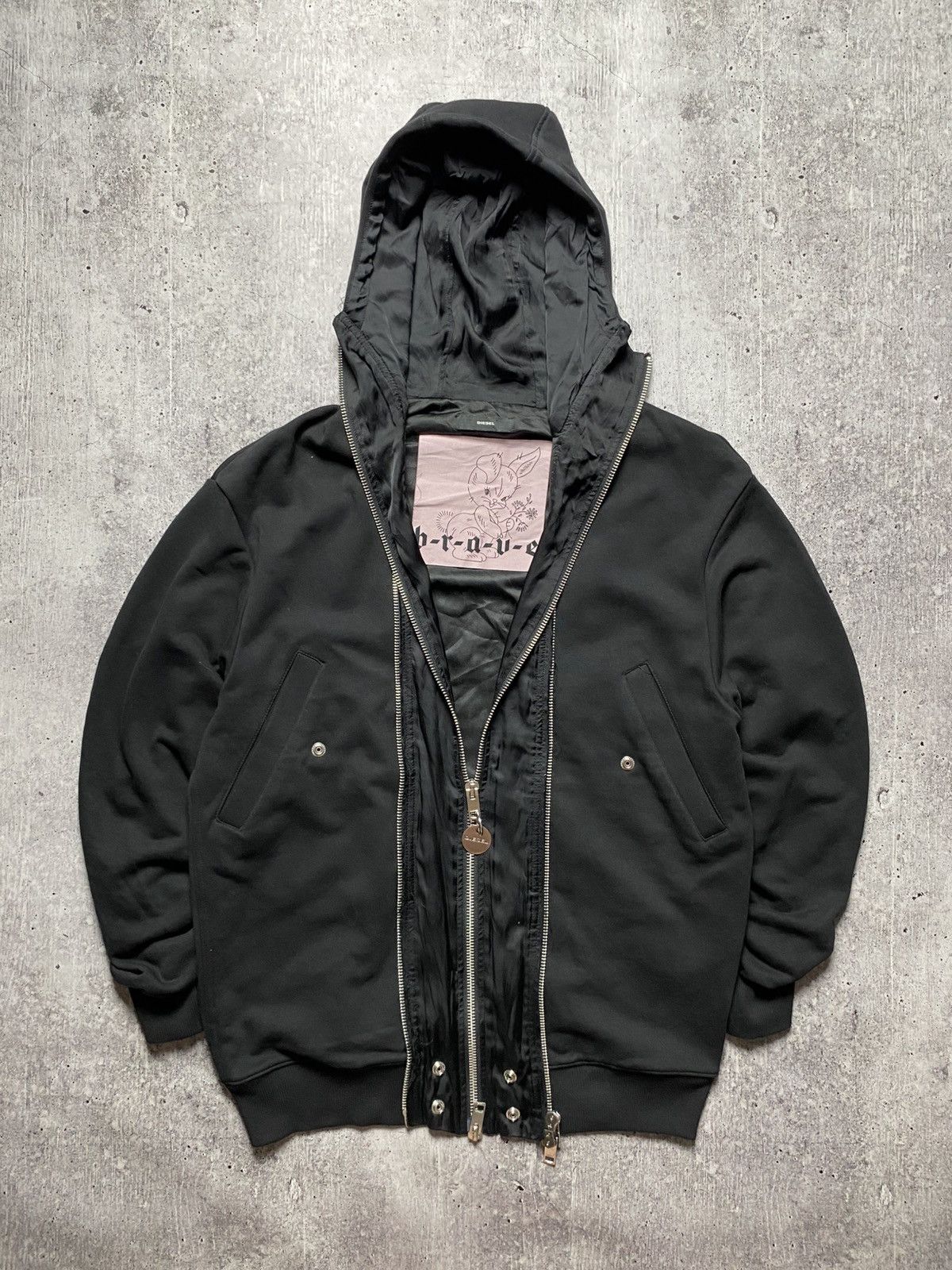 Other Diesel Avant Garde Hoodie Japan Style Size US M / EU 48-50 / 2 - 3 Thumbnail
