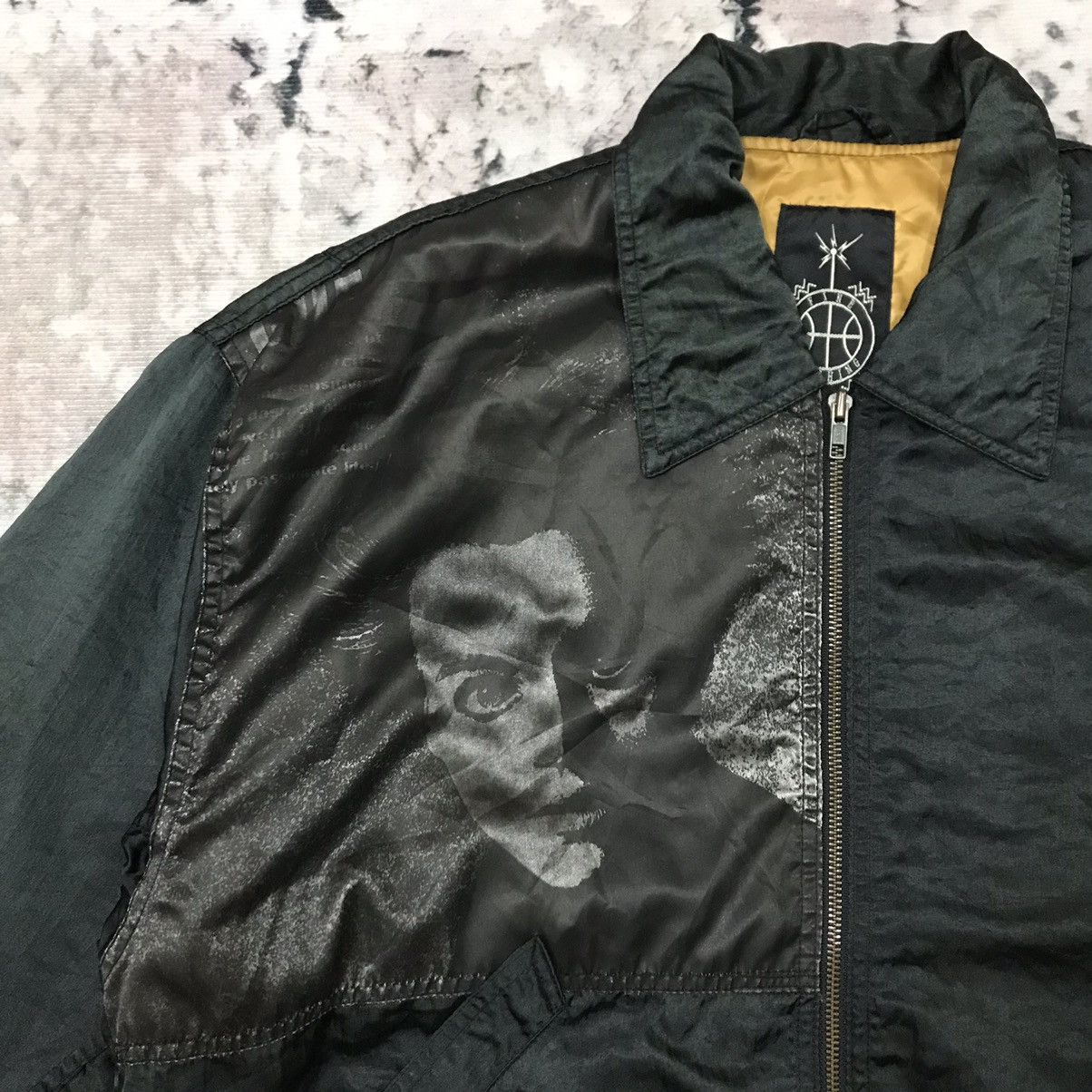 Japanese Brand 🔥Very Rare🔥 Vintage Dude Swooplex Chara of 2 Bomber Jacket Size US L / EU 52-54 / 3 - 2 Thumbnail