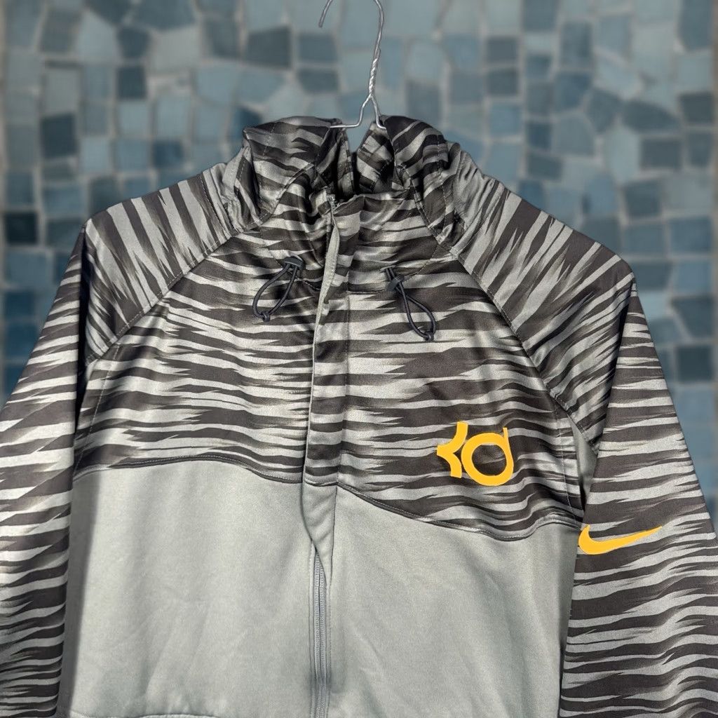 Nike Nike KD Hoodie Mens XL Therma Fit Tiger Camo Full Zip Pockets Tech Size US XL / EU 56 / 4 - 1 Thumbnail