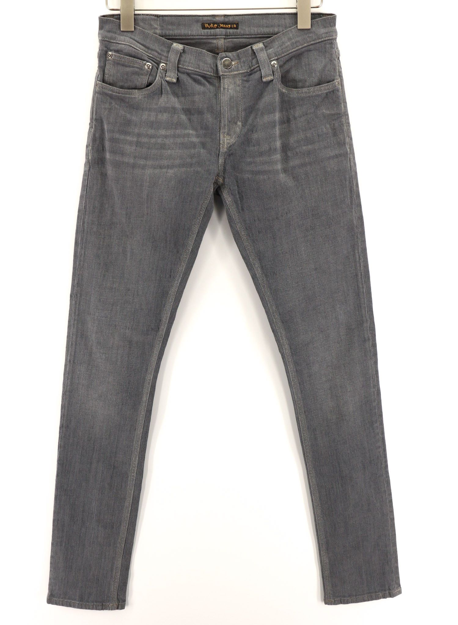 Nudie Jeans TIGHT LONG JOHN W30/L34 Organic Charcoal Zip Fit 80702 Size US 30 / EU 46 - 1 Thumbnail