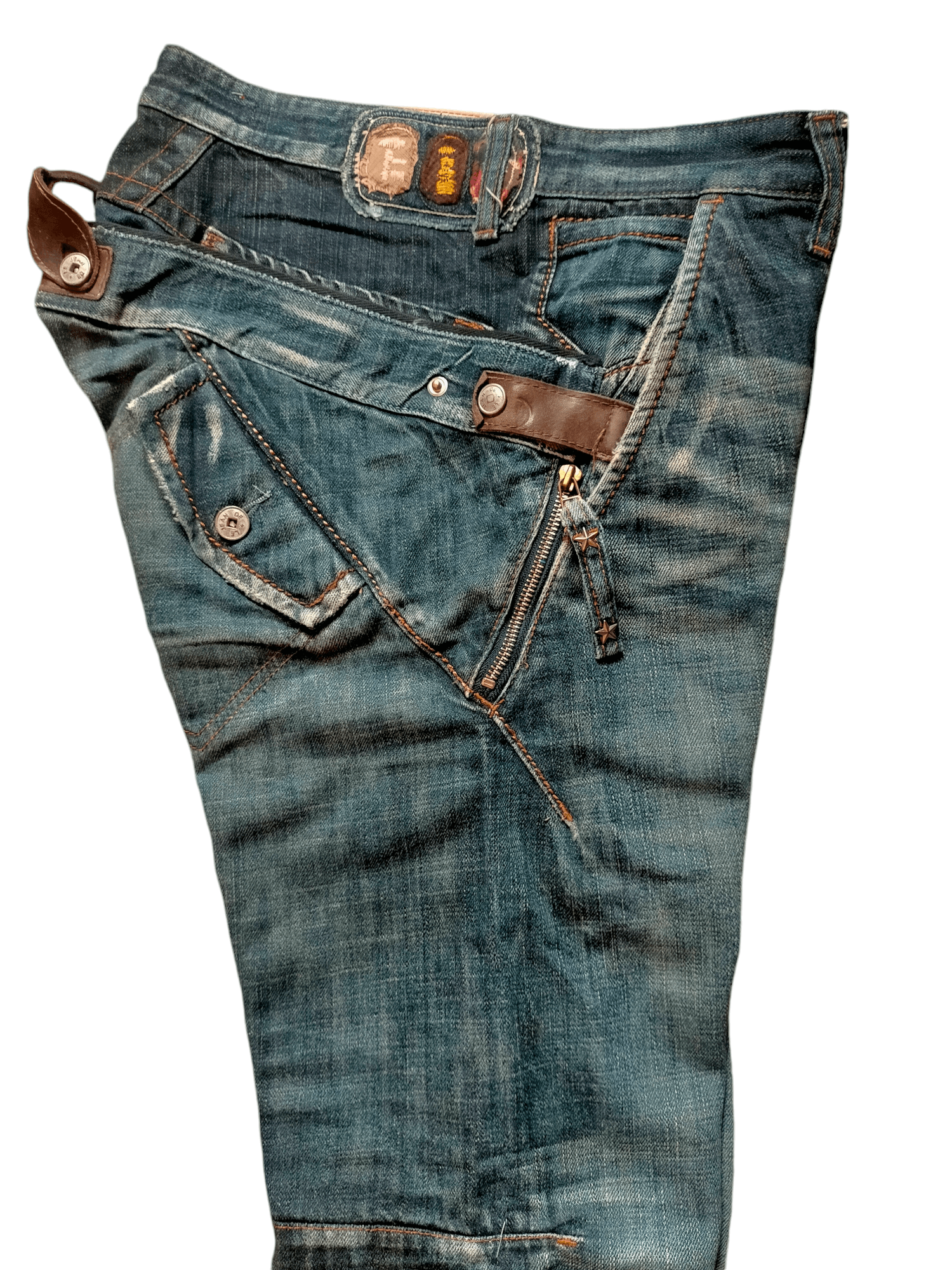 Marithe + Francois Girbaud Marithe Francois Girbaud 🔥Rare Multipocket Zipped Jeans Size US 32 / EU 48 - 7 Thumbnail