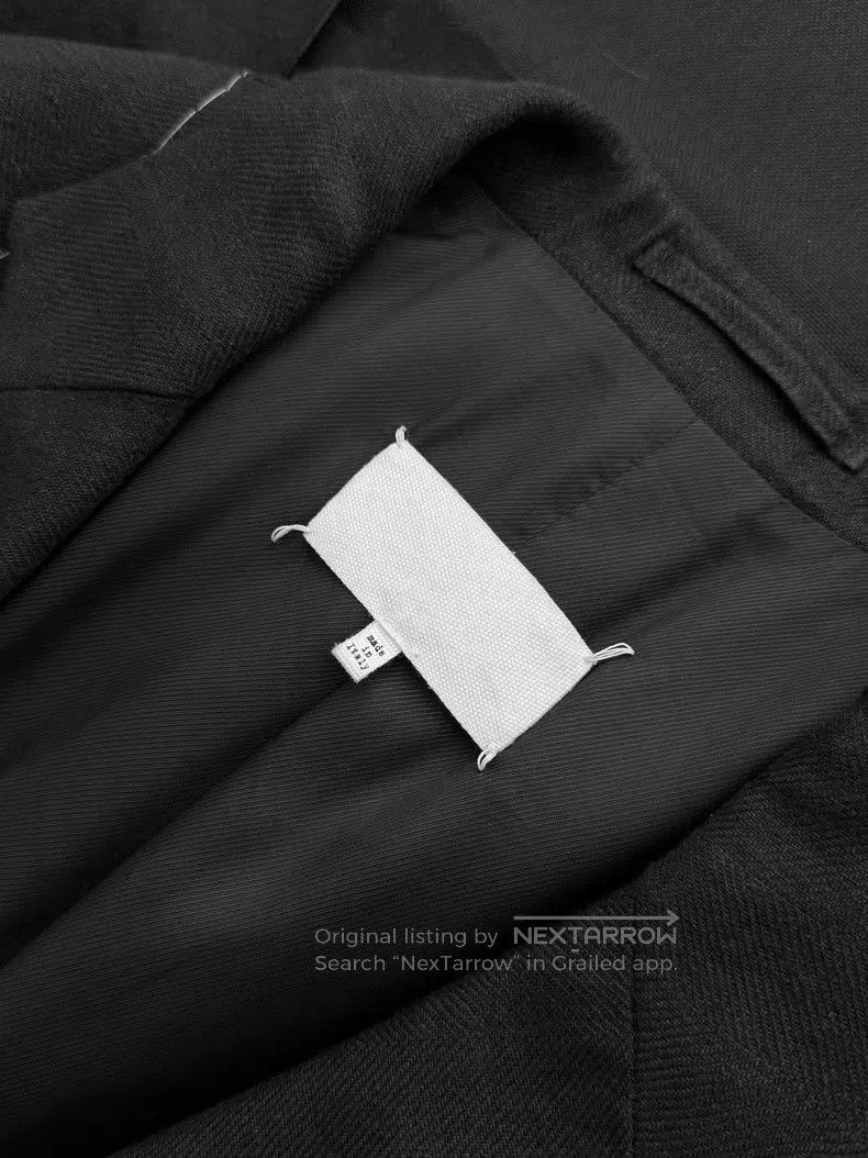Maison Margiela Maison Margiela White-marked line suit Size US M / EU 48-50 / 2 - 6 Thumbnail