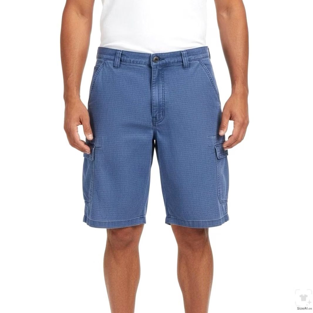 Carhartt Carhartt Cargo Shorts Mens 46 Blue Relaxed Fit 8 Inseam Canvas Pockets Size US 30 / EU 46 - 4 Thumbnail