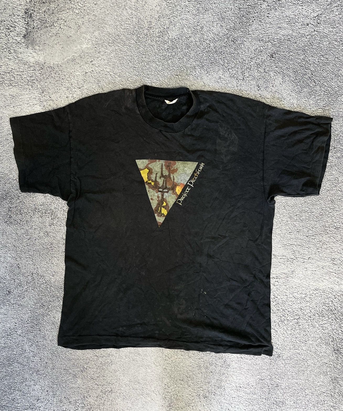 Band Tees Project Pitchfork T Shirt Band Tee Vintage Single Stitch XL Size US XL / EU 56 / 4 - 1 Thumbnail