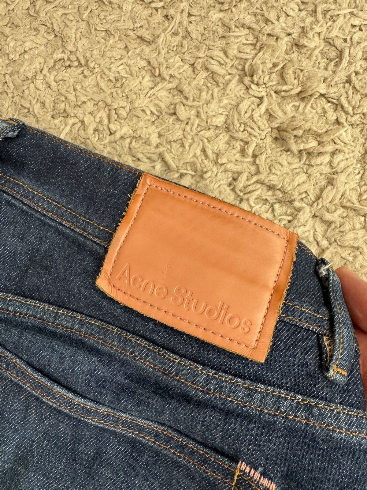 Acne Studios Acne Studios North Indigo Navy Jeans Size 34 Size US 34 / EU 50 - 12 Thumbnail