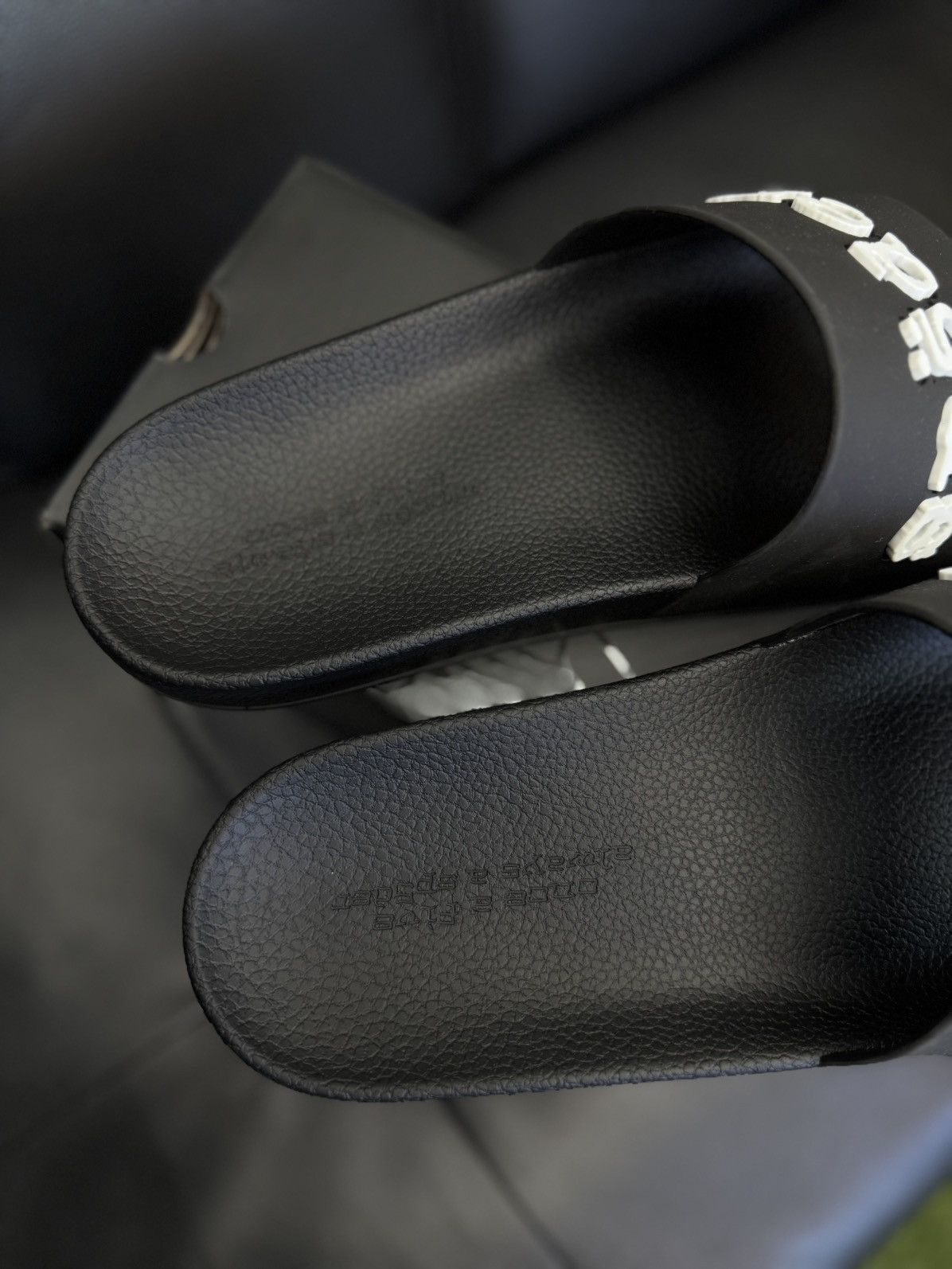 Sp5der Sp5der Slides Slip On Black Size 10 (Brand New) Size US 10 / EU 43 - 5 Thumbnail