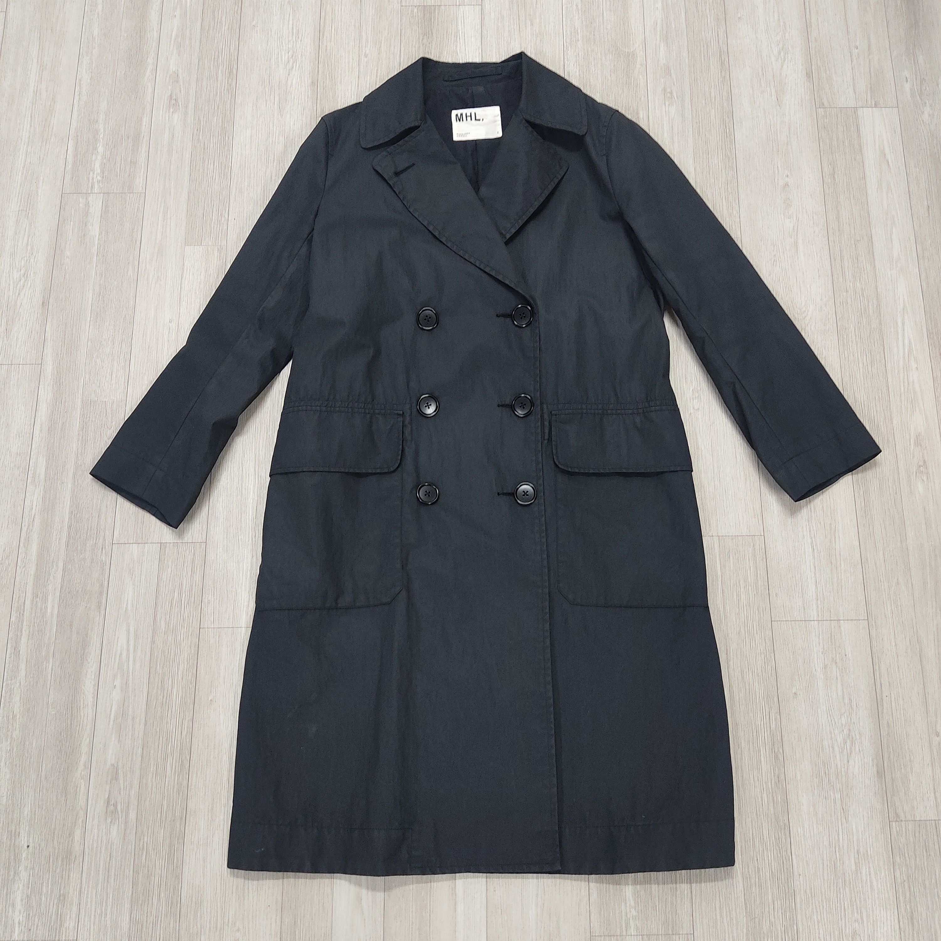 Margaret Howell MARGARET HOWELL Double Breasted Long Coat Jacket Size US S / EU 44-46 / 1 - 4 Thumbnail