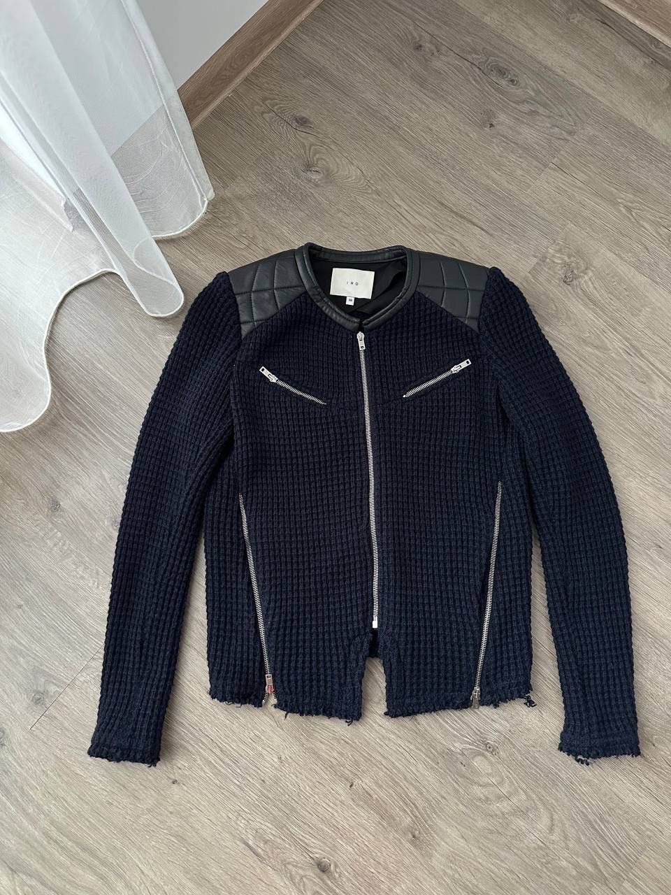 Iro × Japanese Brand × Vintage Vintage IRO Japanese Blue Jacket Size US S / EU 44-46 / 1 - 1 Thumbnail