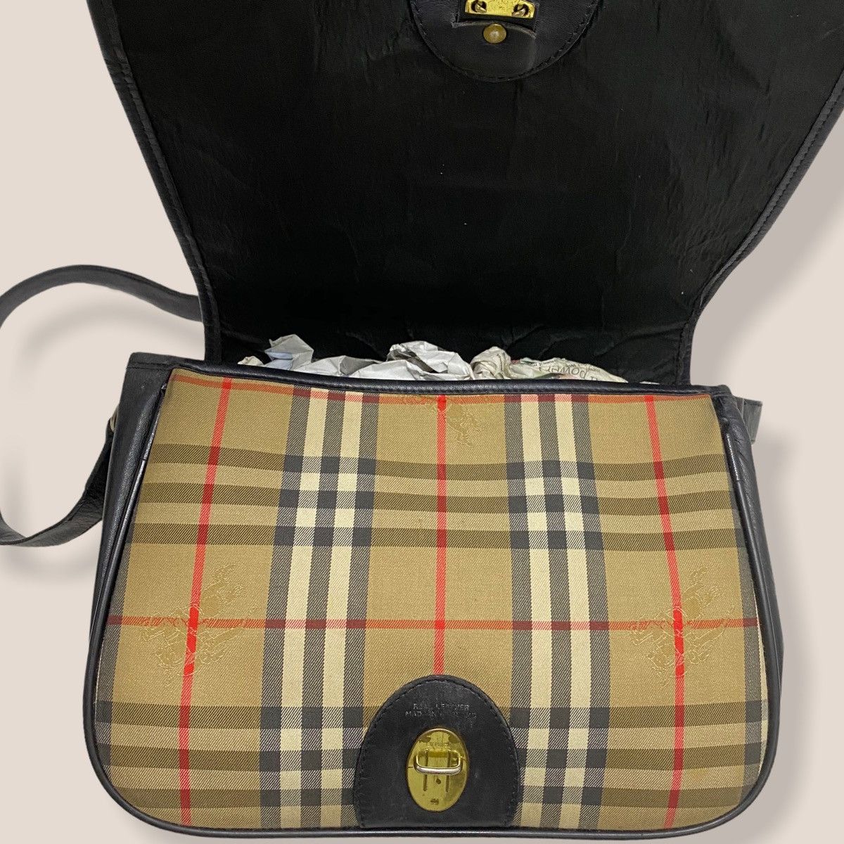 Burberry ‼️LASTDROP‼️ AUTHENTIC BURBERRY NOVA CHECK SHOULDER BAG Size ONE SIZE - 9 Thumbnail