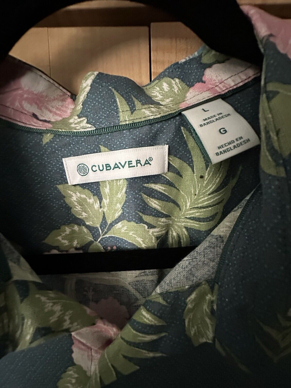 Cubavera Cubavera Hawaiian Shirt Linen Cotton Floral Camp Button Up Size US L / EU 52-54 / 3 - 3 Thumbnail