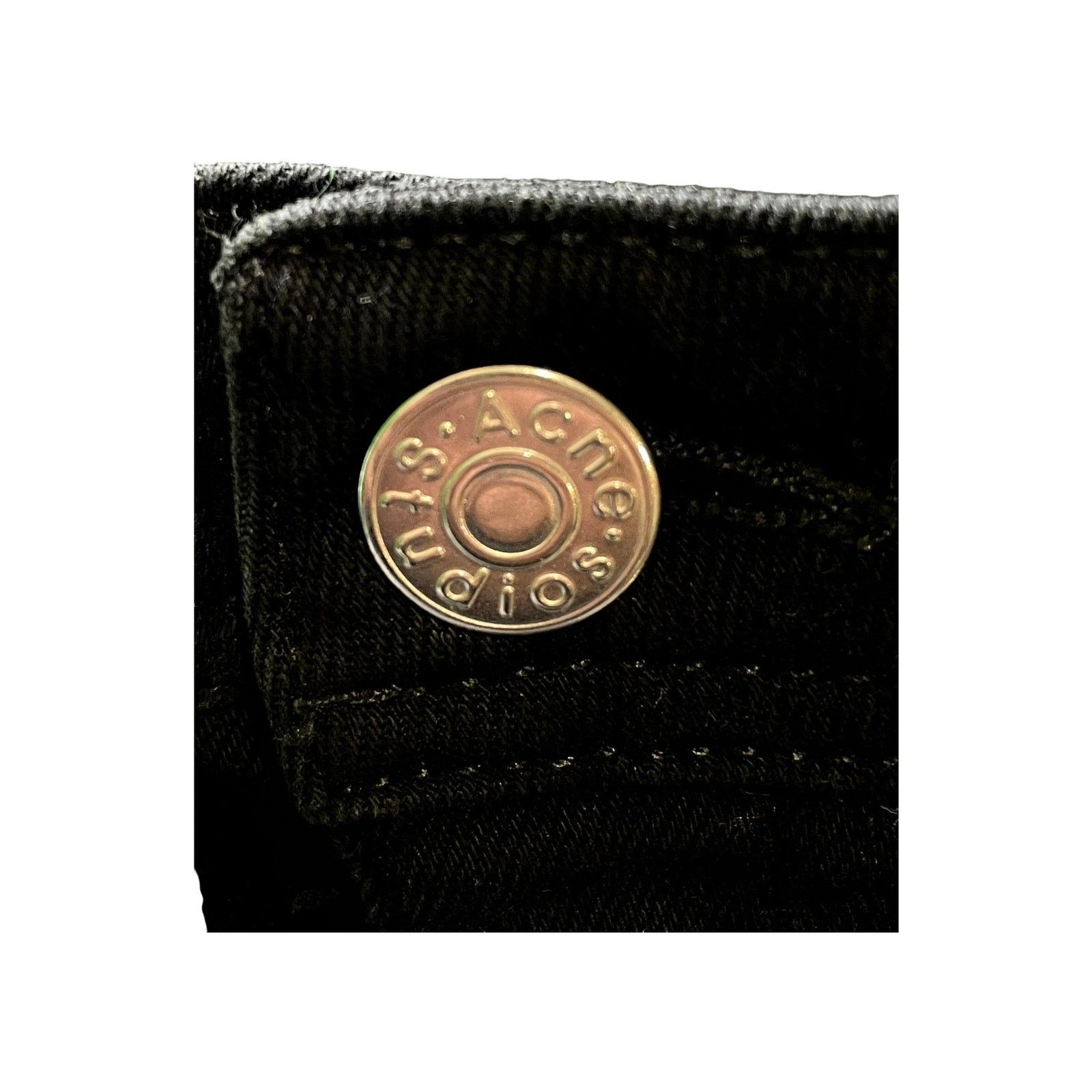 Acne Studios Acne Studios Deep Classic Plain (Women's) Black Jeans Size US 28 / EU 44 - 3 Thumbnail