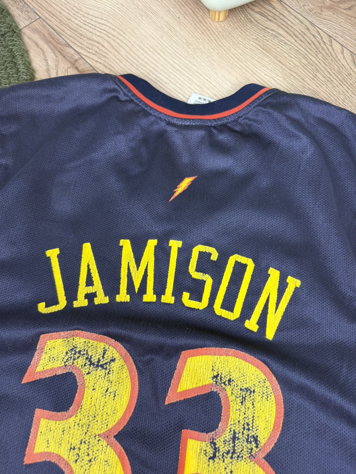 NBA × Reebok × Vintage Vintage Golden State Warriors Jersey Reebok NBA Jamison #33 Size US M / EU 48-50 / 2 - 8 Thumbnail