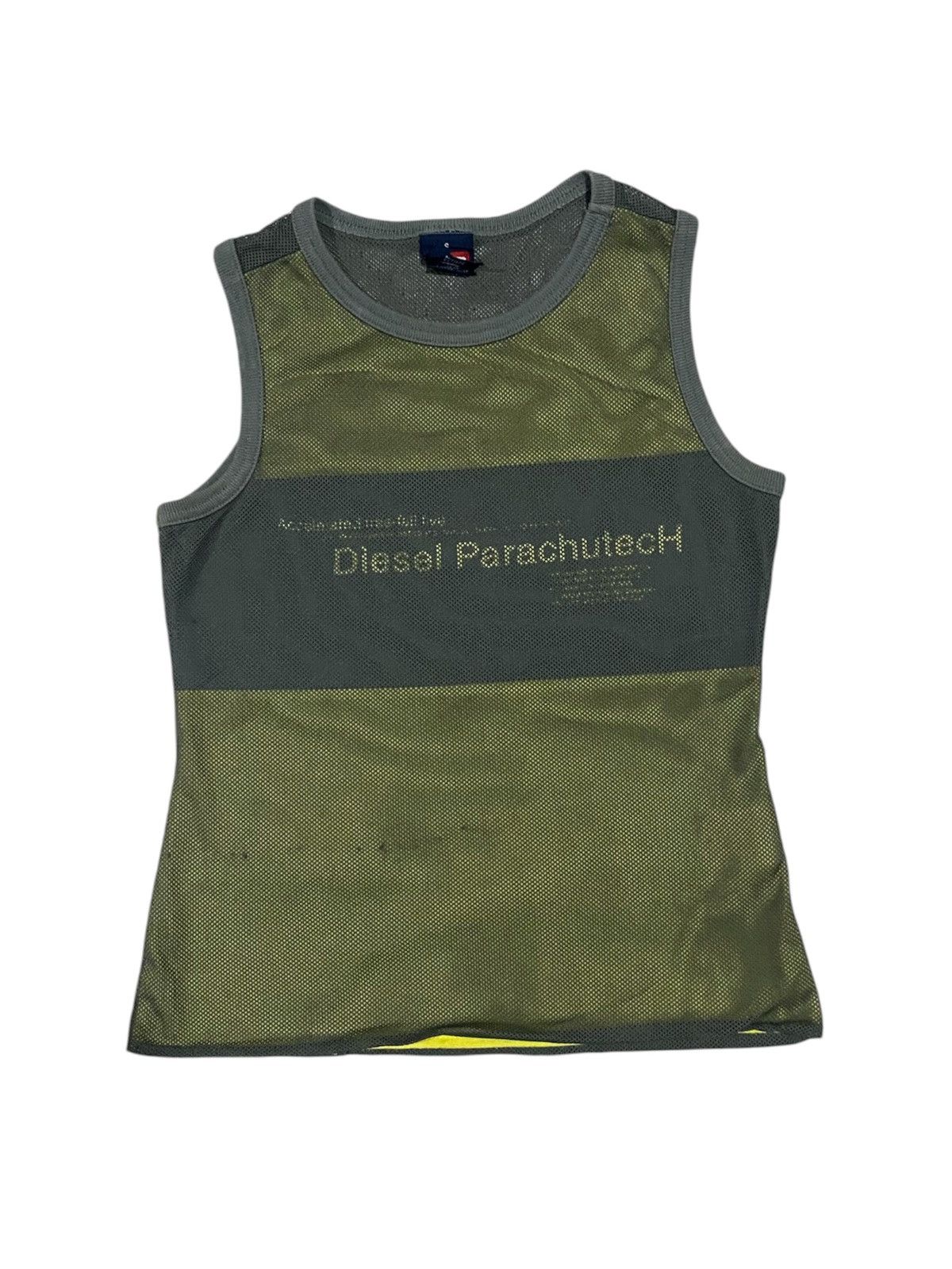 Diesel 2000s DIESEL PARACHUTECH MESH TANK TOP RARE Size S / US 4 / IT 40 - 1 Thumbnail