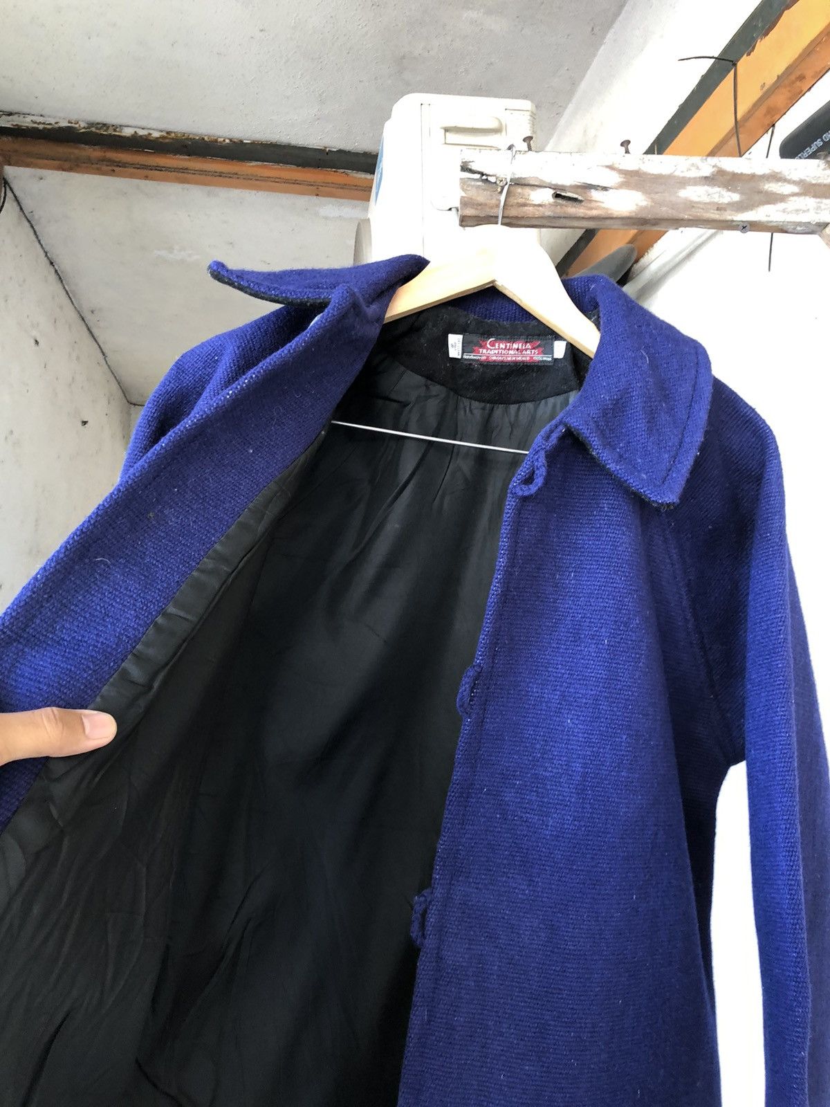 Vintage Rare🔥Vintage Chimayo Centinela HandWoven Wool Heavy Jacket Size US L / EU 52-54 / 3 - 8 Thumbnail