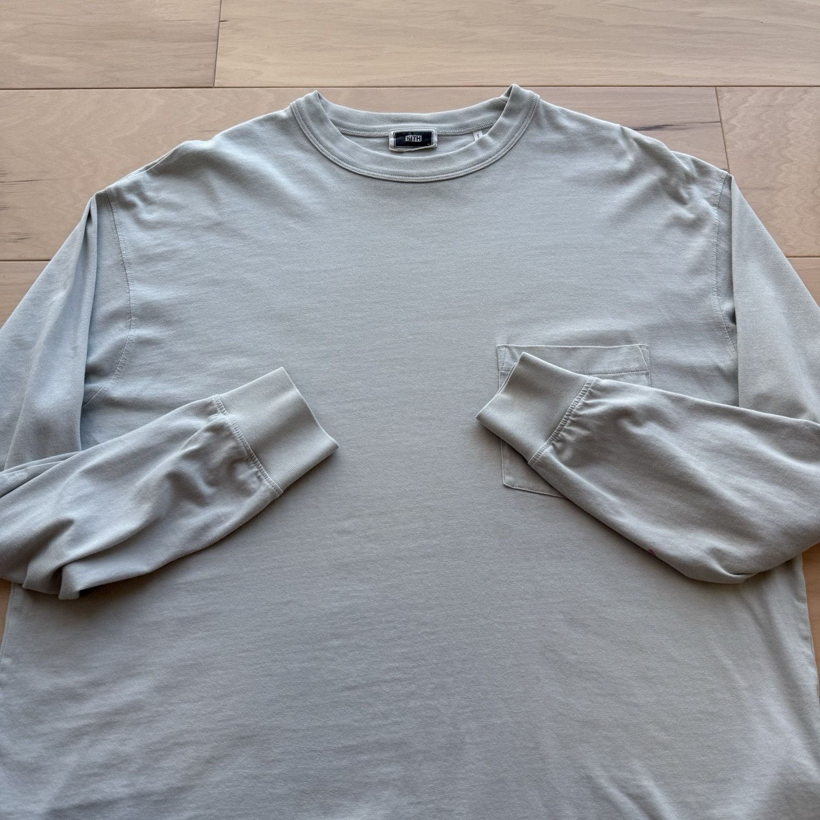 Kith Kith Shirt Medium Light Gray Long Sleeve Cotton New York Size US M / EU 48-50 / 2 - 5 Thumbnail