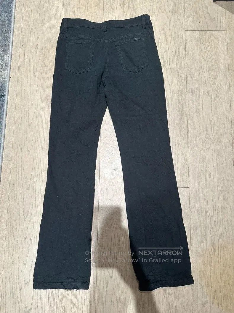 Saint Laurent Paris Saint Laurent D25 Black Flare Jeans. Size US 30 / EU 46 - 2 Thumbnail