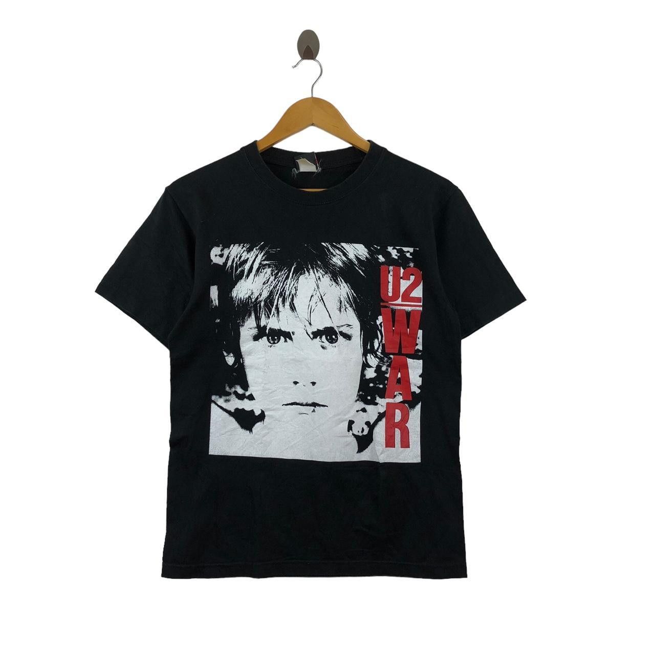 Vintage Vintage U2 WAR Album Sunday Bloody Sunday Tour Tee Shirt Size S / US 4 / IT 40 - 1 Thumbnail