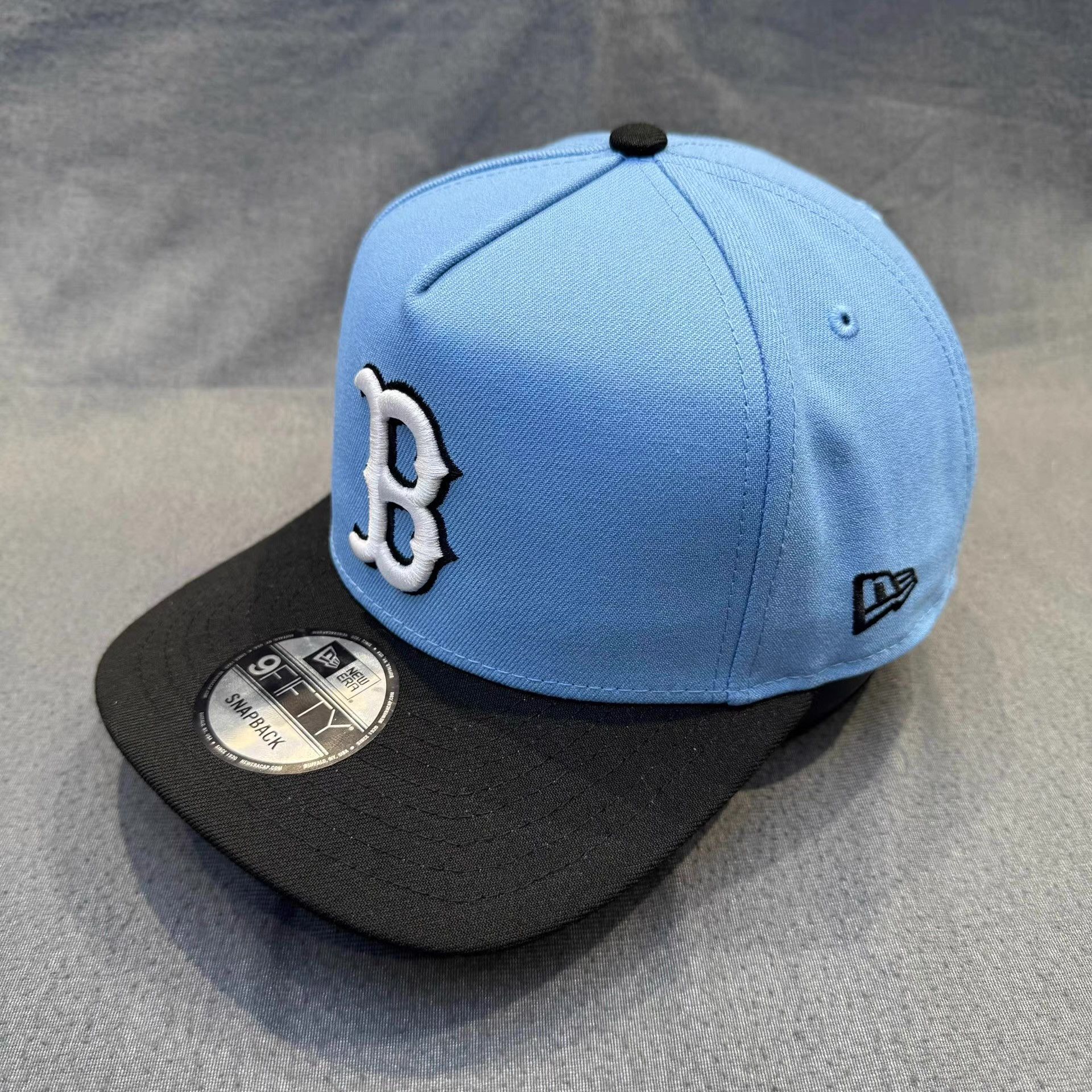 New Era New Era Baseball Cap Flat Brim Hat Q5 Size ONE SIZE - 2 Thumbnail