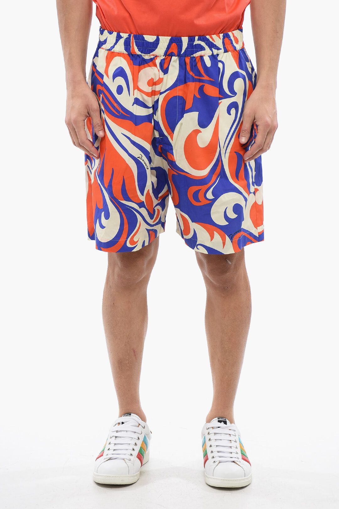 Dsquared2 Printed Shorts BEACH WAVES Size US 32 / EU 48 - 1 Thumbnail