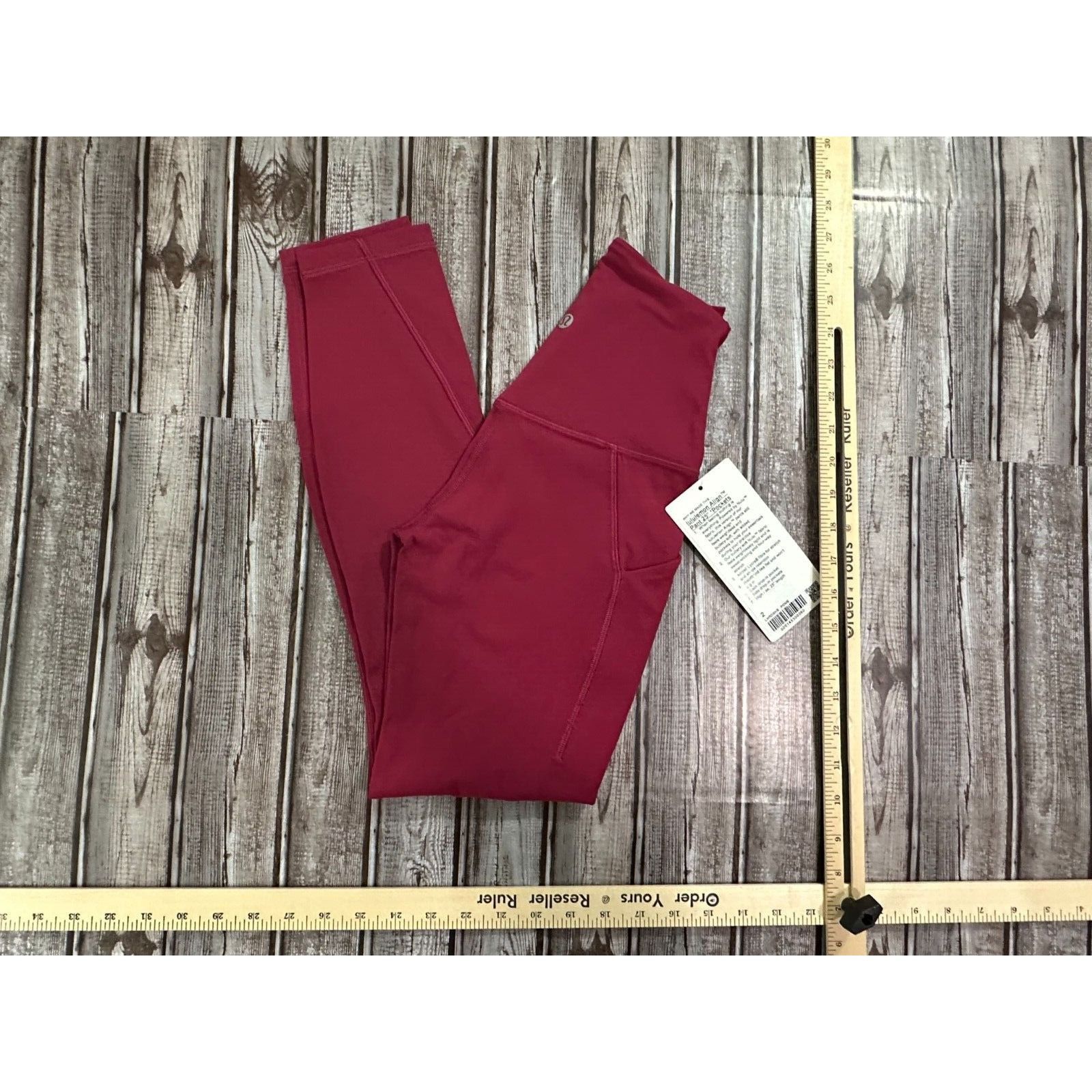 Lululemon Lululemon Align Pant 25” Pockets High Rise Size 2 RDMR NWT M |  Grailed