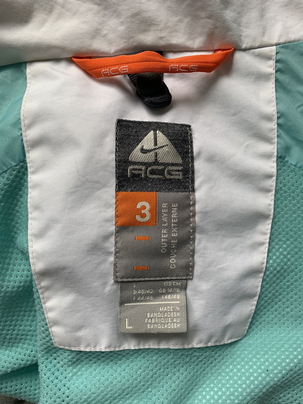 Vintage Vintage Nike ACG Light Jacket Size L / US 10 / IT 46 - 11 Thumbnail