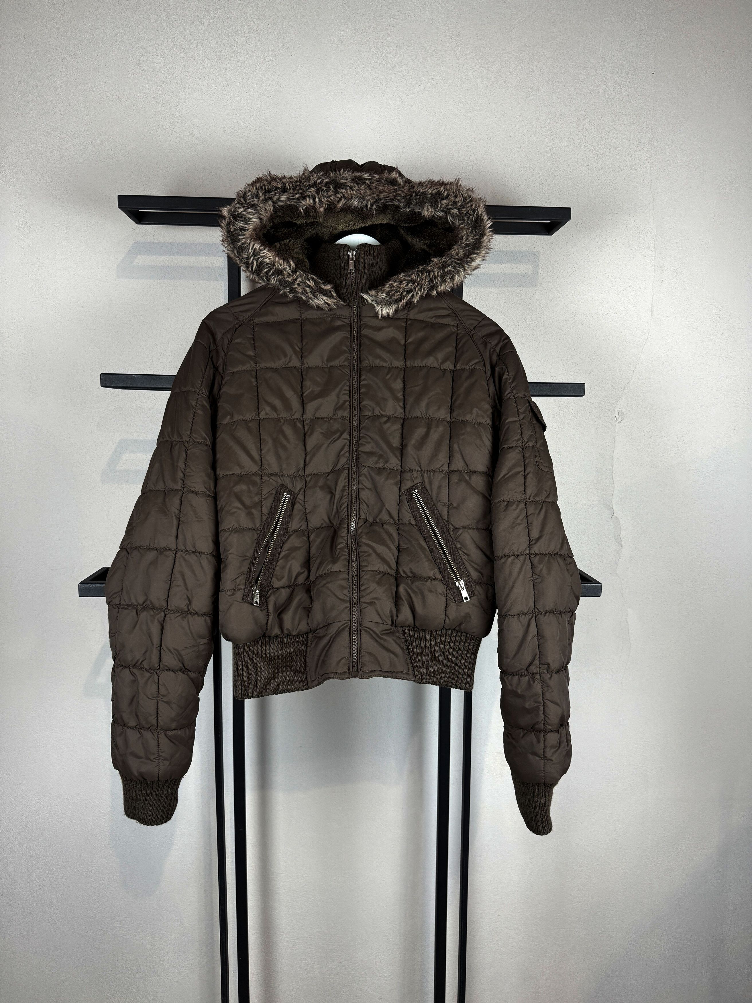 If Six Was Nine Japanese Travis Scott Brown Style Fur Mohair Zip Jacket 90s Size US S / EU 44-46 / 1 - 5 Thumbnail