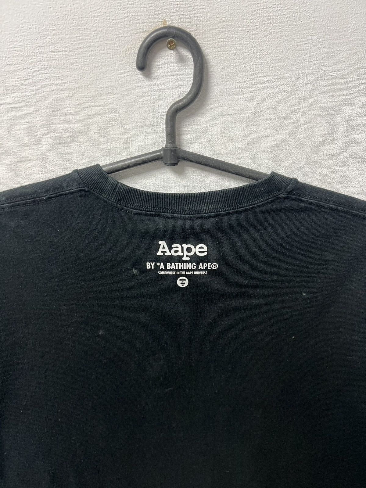 Aape Aape circle logo t-shirt tee big logo Size US S / EU 44-46 / 1 - 13 Thumbnail