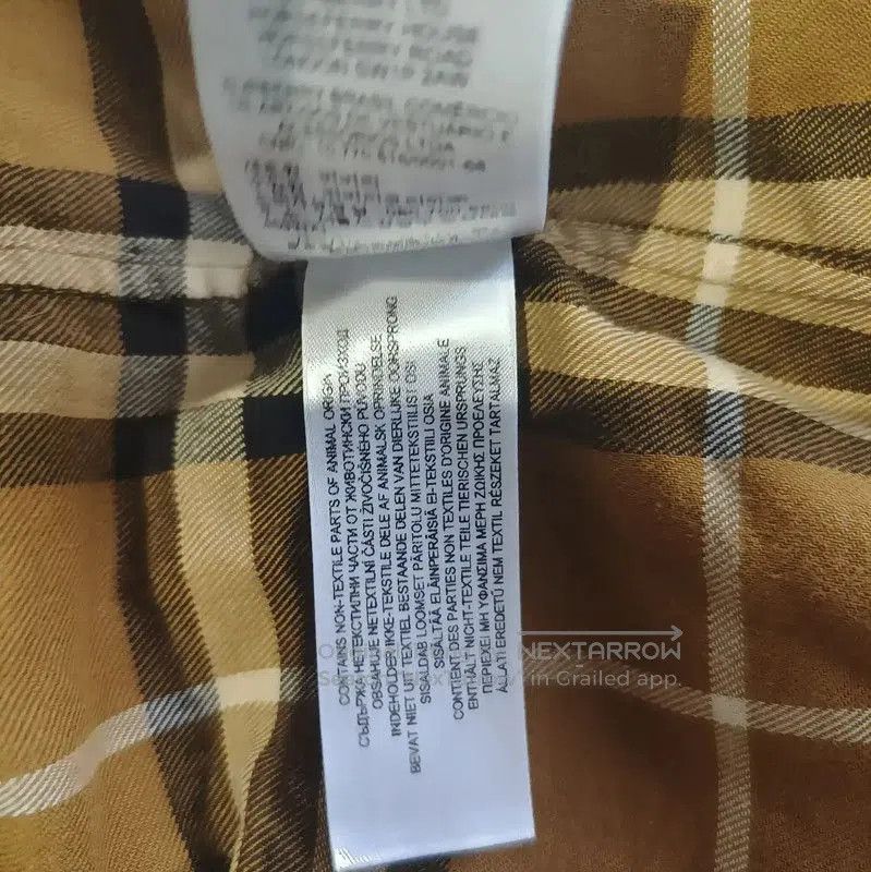Burberry Burberry Women's Color Block Cotton Shirt. Size S / US 4 / IT 40 - 7 Thumbnail
