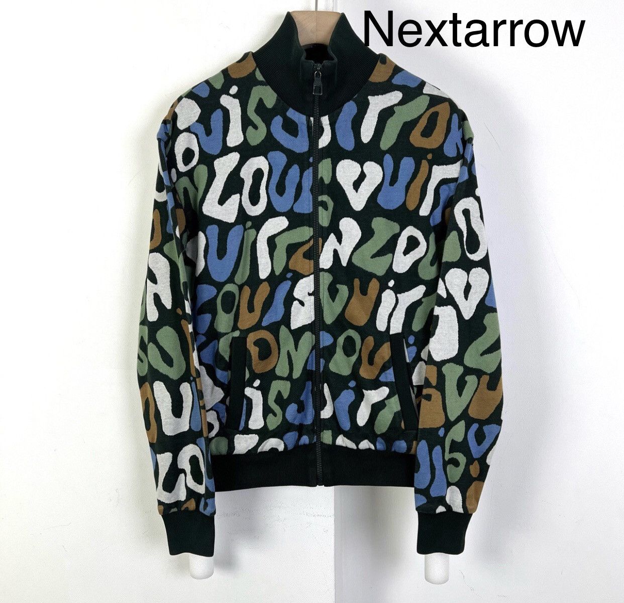 Louis Vuitton Louis Vuitton LV graffiti camouflage fullj baseball jacket Size US S / EU 44-46 / 1 - 1 Thumbnail