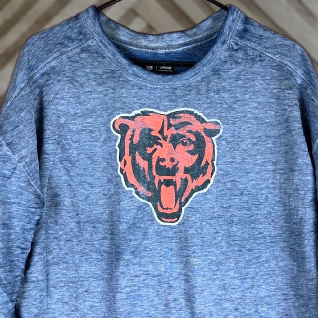 NFL NFL Women Sleepwear Shirt Heathered Blue Bears Soft Medium Size M / US 6-8 / IT 42-44 - 1 Thumbnail