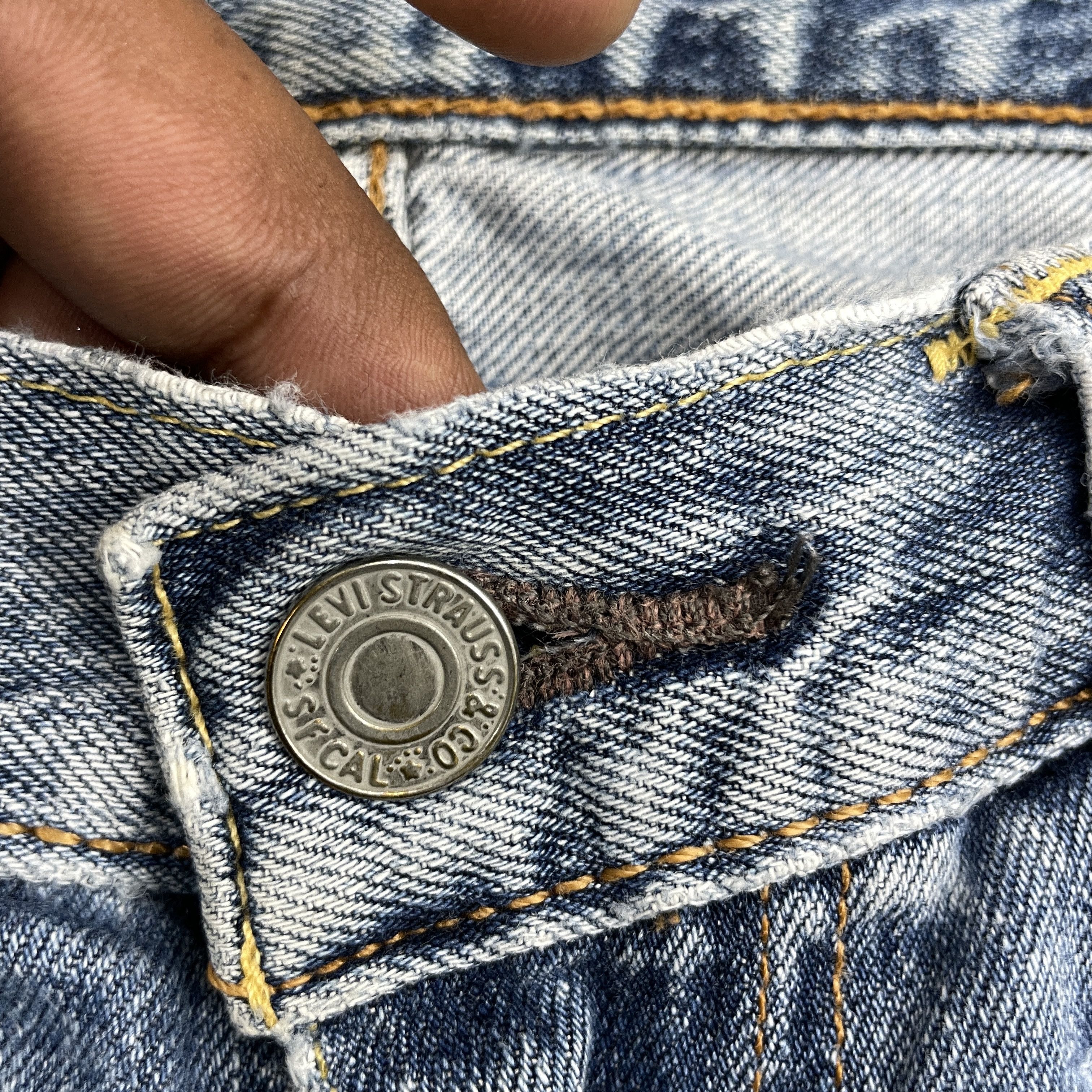 Levi's × Vintage Vintage Levi's 503 Faded Jeans -WC323 Size US 32 / EU 48 - 7 Thumbnail