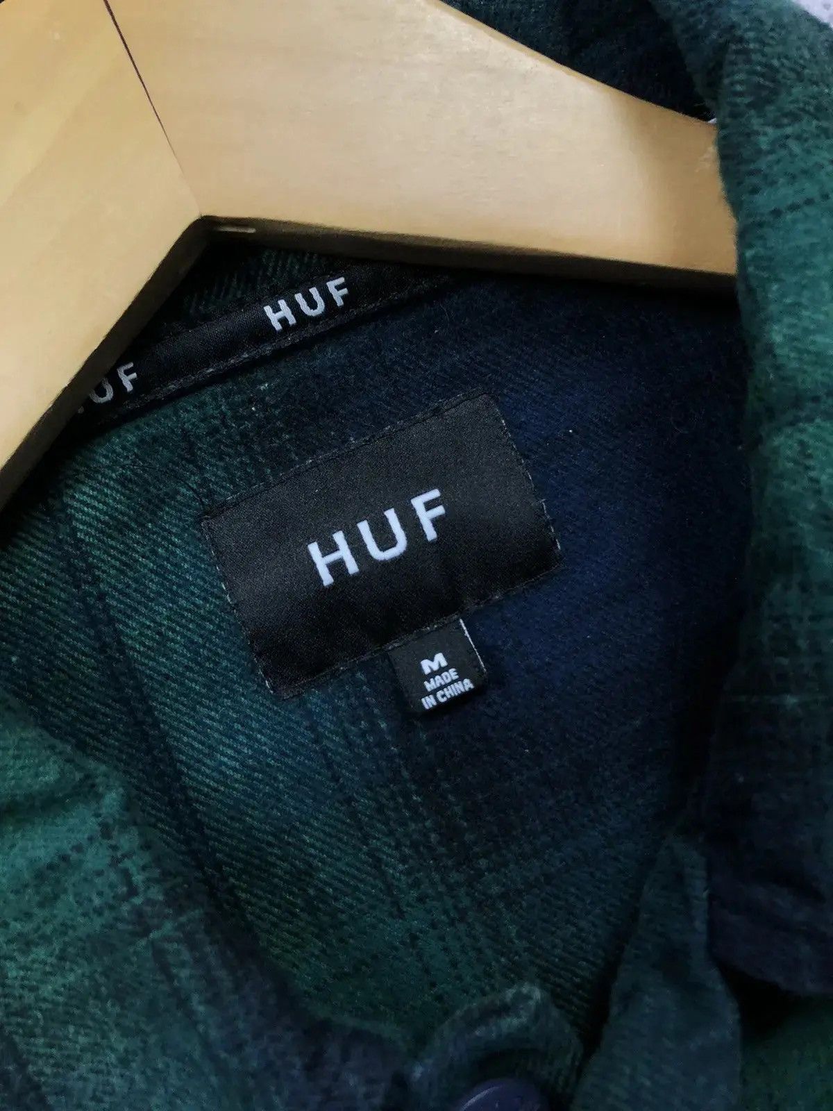 Huf HUF Worldwide Shirt Button Up Checkered Streetwear Big Logo Size US M / EU 48-50 / 2 - 6 Thumbnail