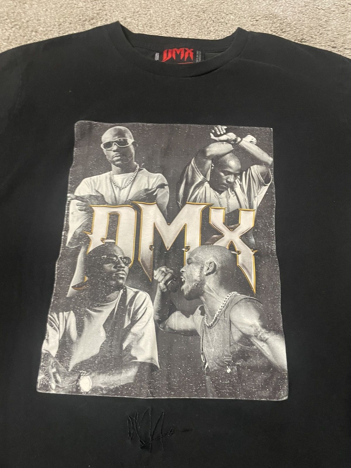 Shoe Palace DMX Shoe Palace Graphic T Shirt Size M Black Short Sleeve Size US M / EU 48-50 / 2 - 2 Thumbnail