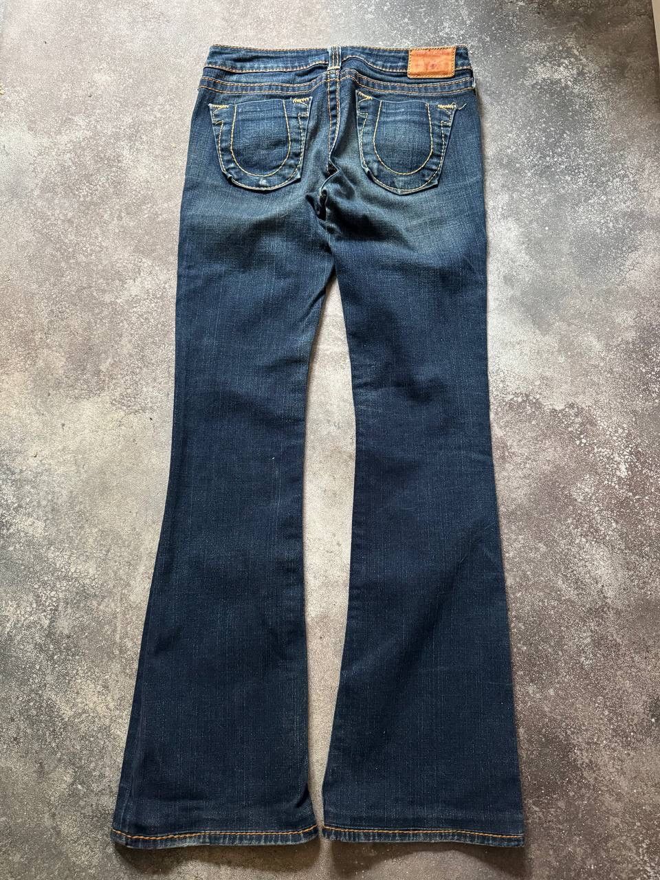 True Religion Y2K True Religion Washed Flared Jeans Size 29" - 1 Thumbnail