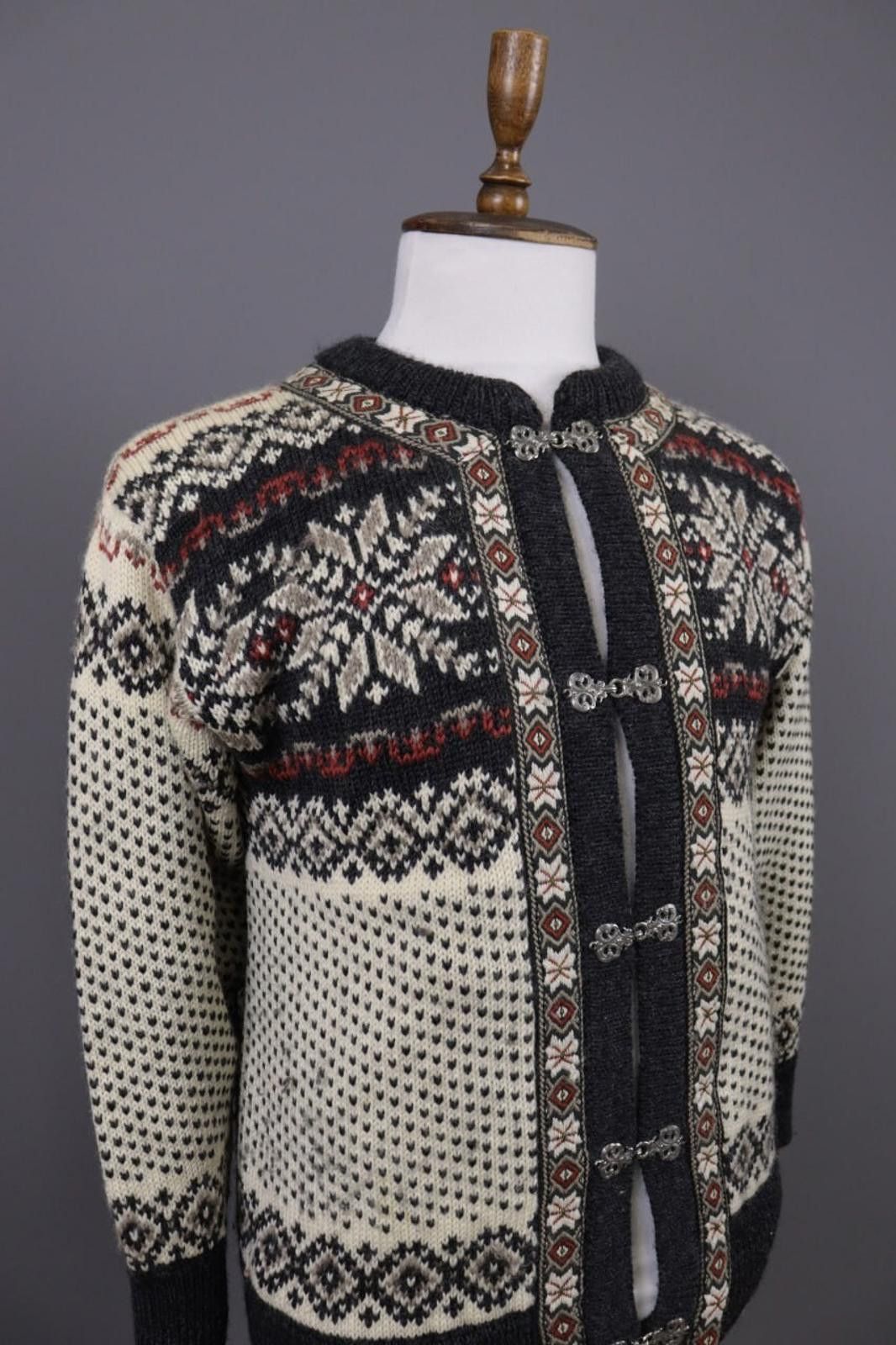 Dale Of Norway DALE OF NORWAY Classic Multicolor Clasp Ski Sweater Size XS Size US XS / EU 42 / 0 - 6 Thumbnail